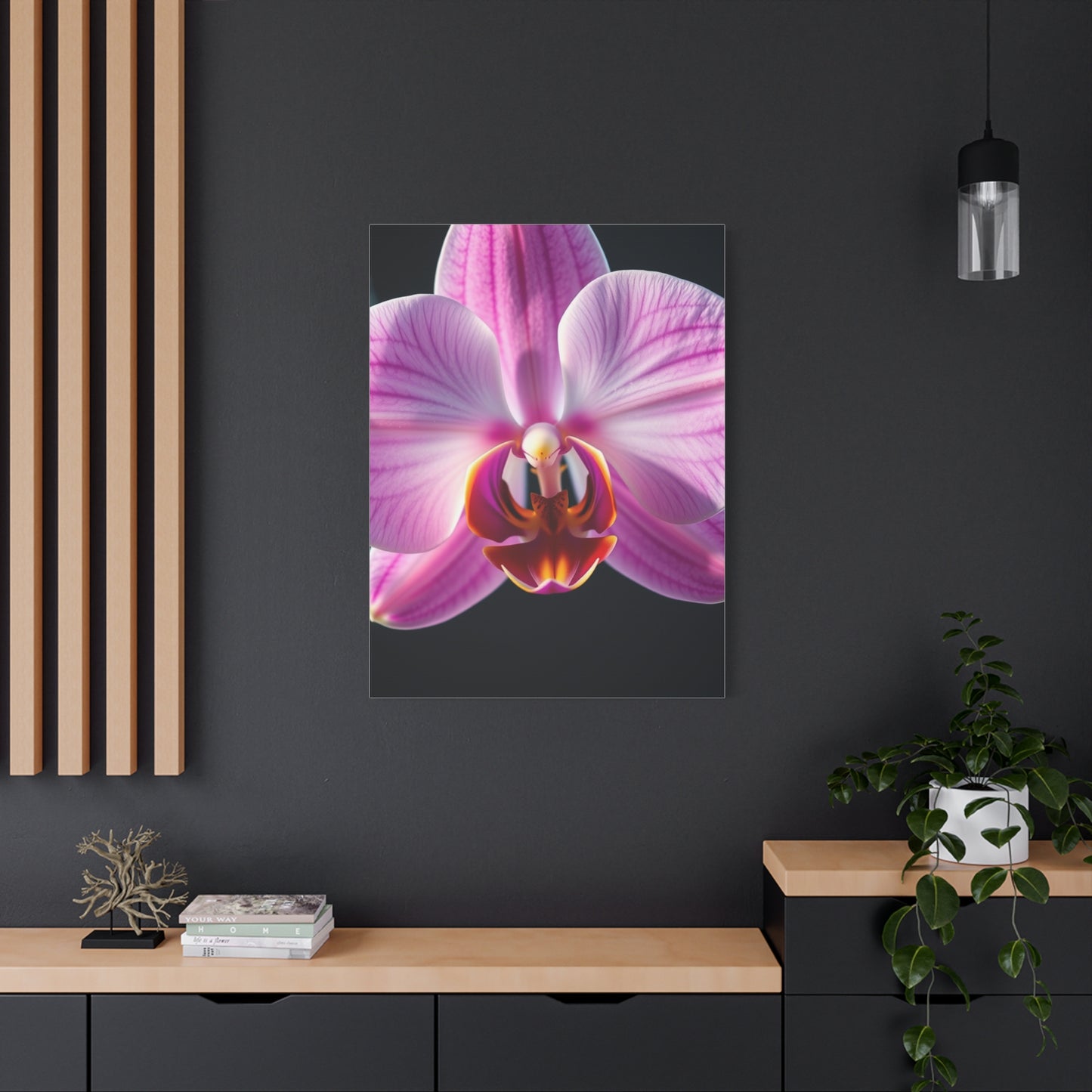 Supreme Orchid Flower Art Wall Art & Canvas Print