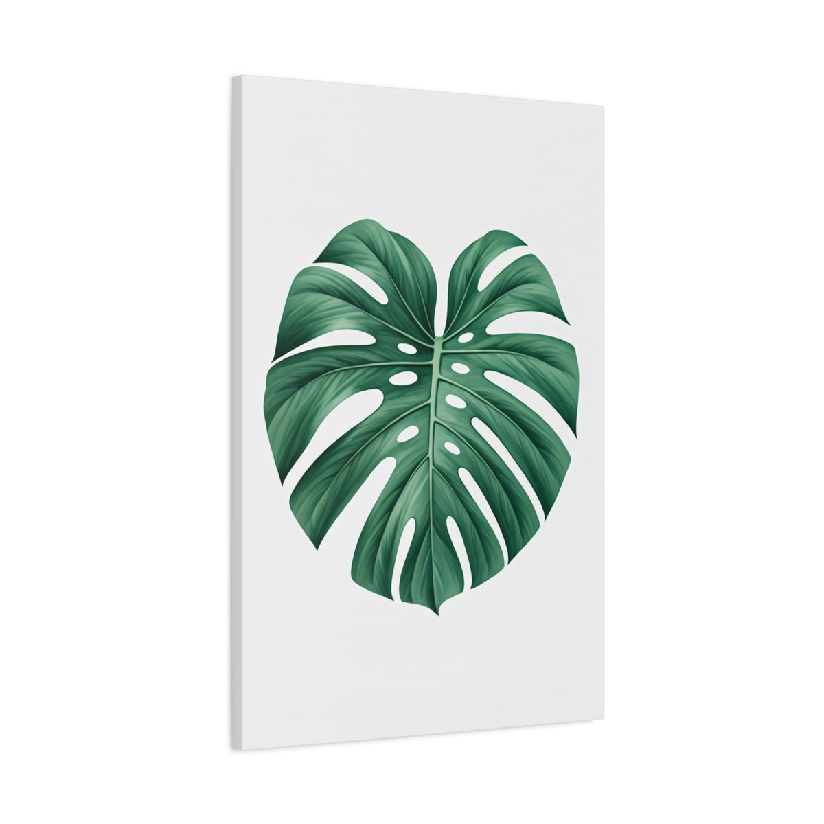 Monstera Leaf Modern Botanical Wall Art & Canvas Prints