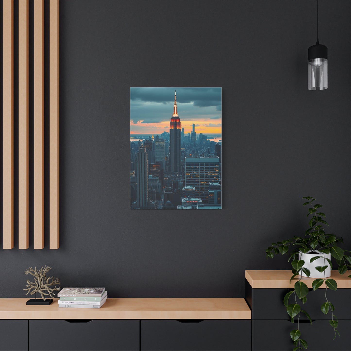 Supreme NYC Skyline Art Wall Art & Canvas Print