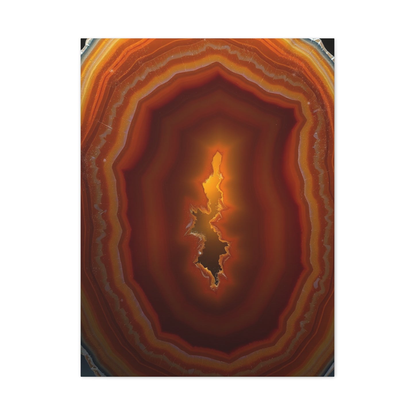 Agates, Geodes & Minerals Art Luxury Canvas Wall Art & Canvas Print