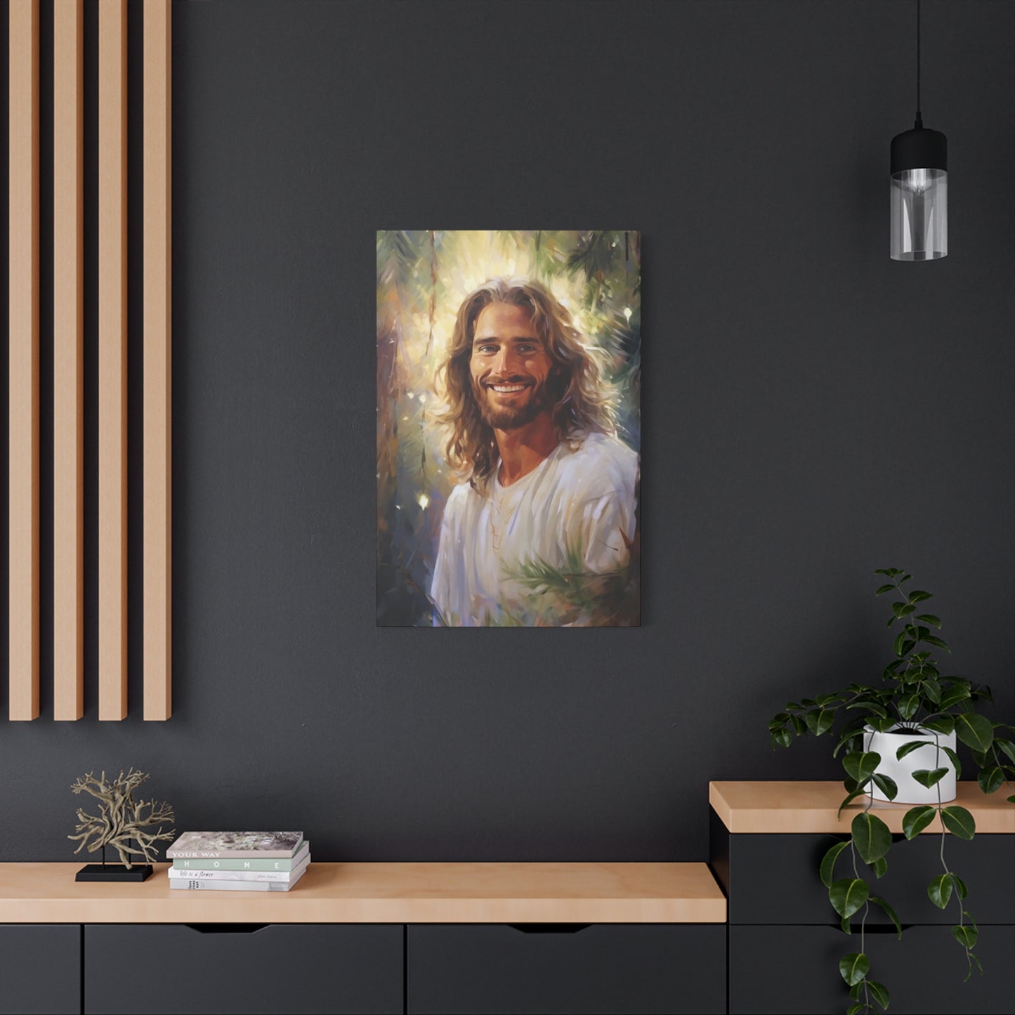 Smiling Jesus Wall Art & Canvas Prints
