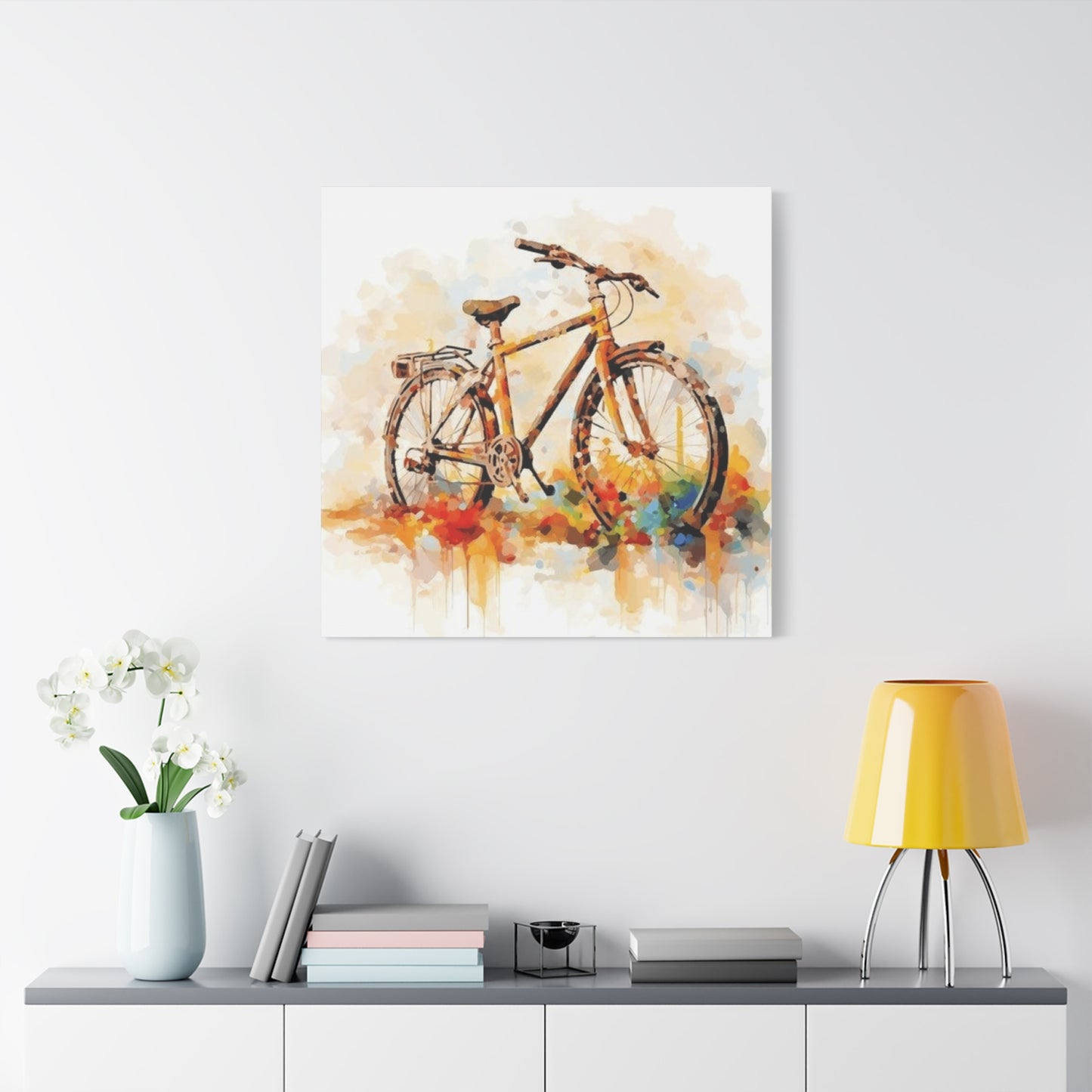 Abstract Cycle Paintin Wall Art & Canvas Prints