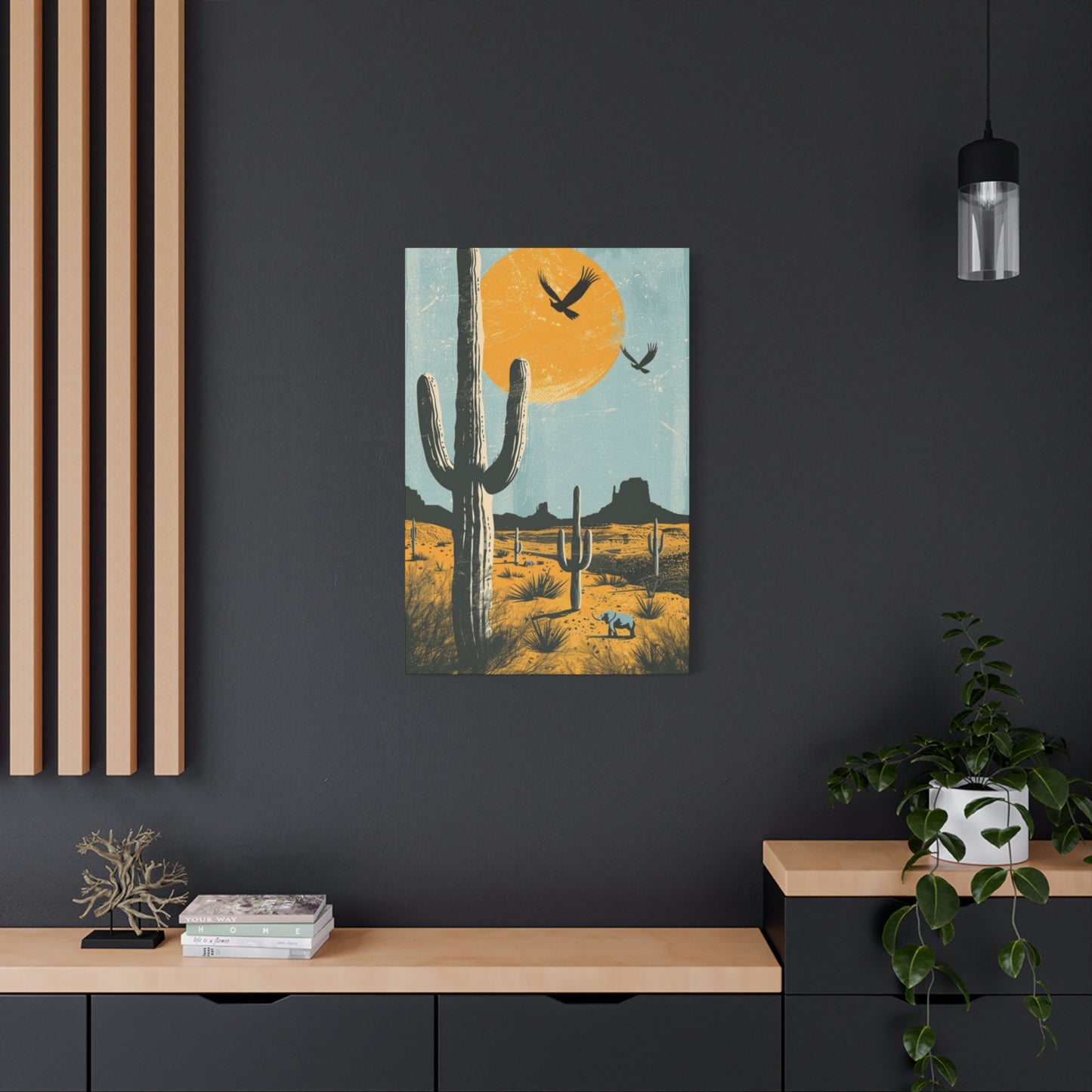 Desert Ecosystem Scenery Wall Art & Canvas Prints