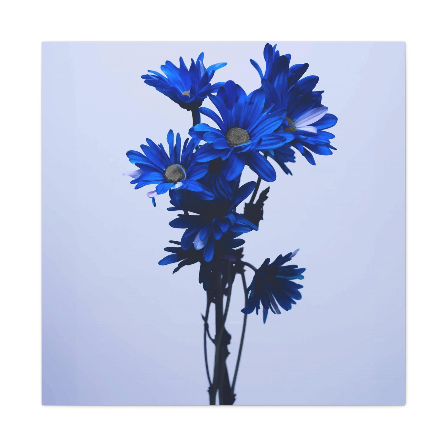 Blue Flower Wall Art & Canvas Prints