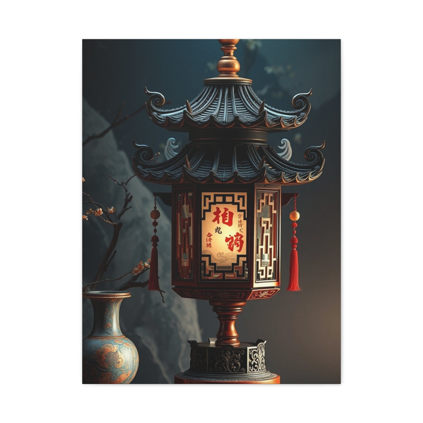 Chinese Decor Art Refined Canvas Wall Art & Canvas Print