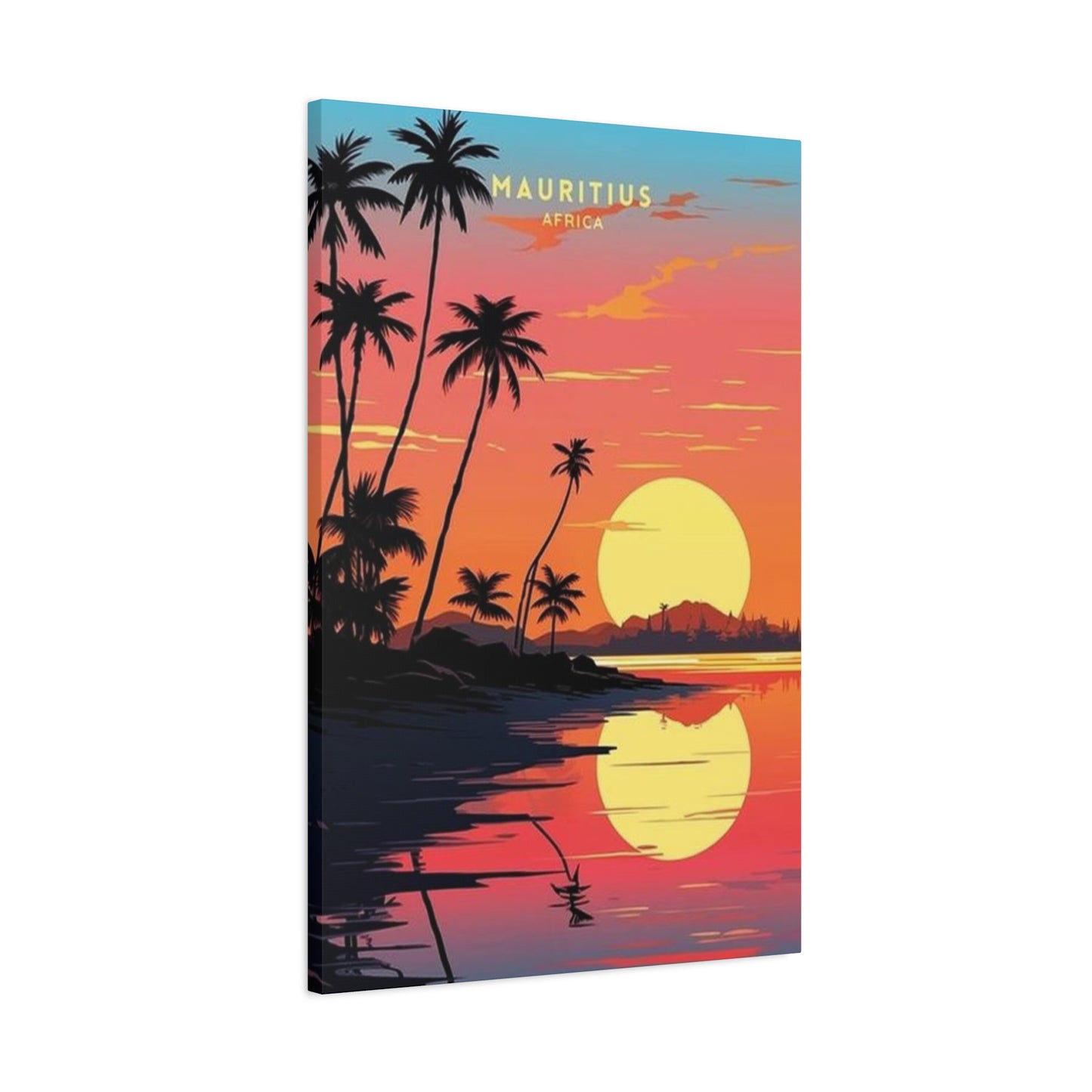 Mauritius Resort Poster Wall Art & Canvas Prints