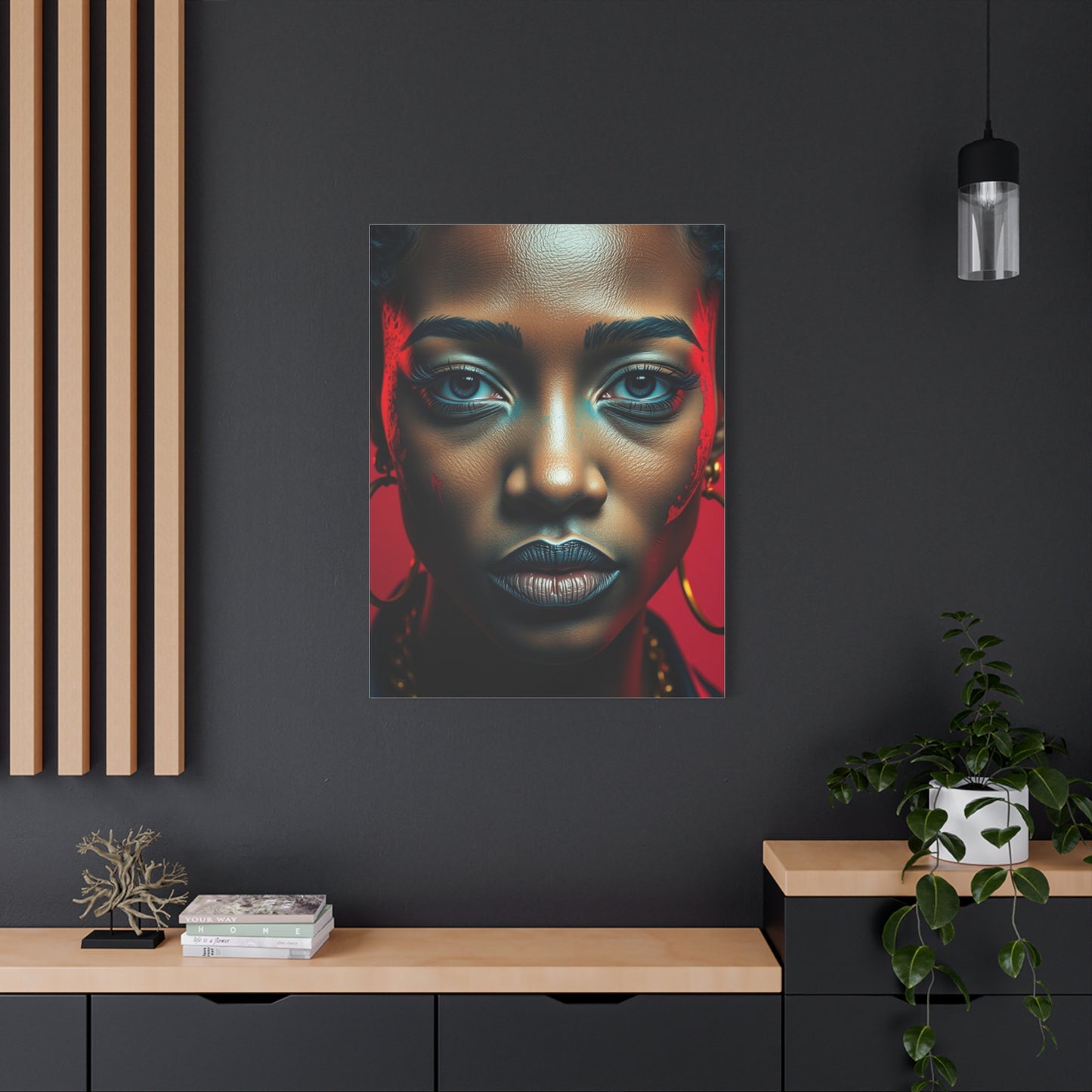 Duchess of Dynamic Hues Wall Art & Canvas Print