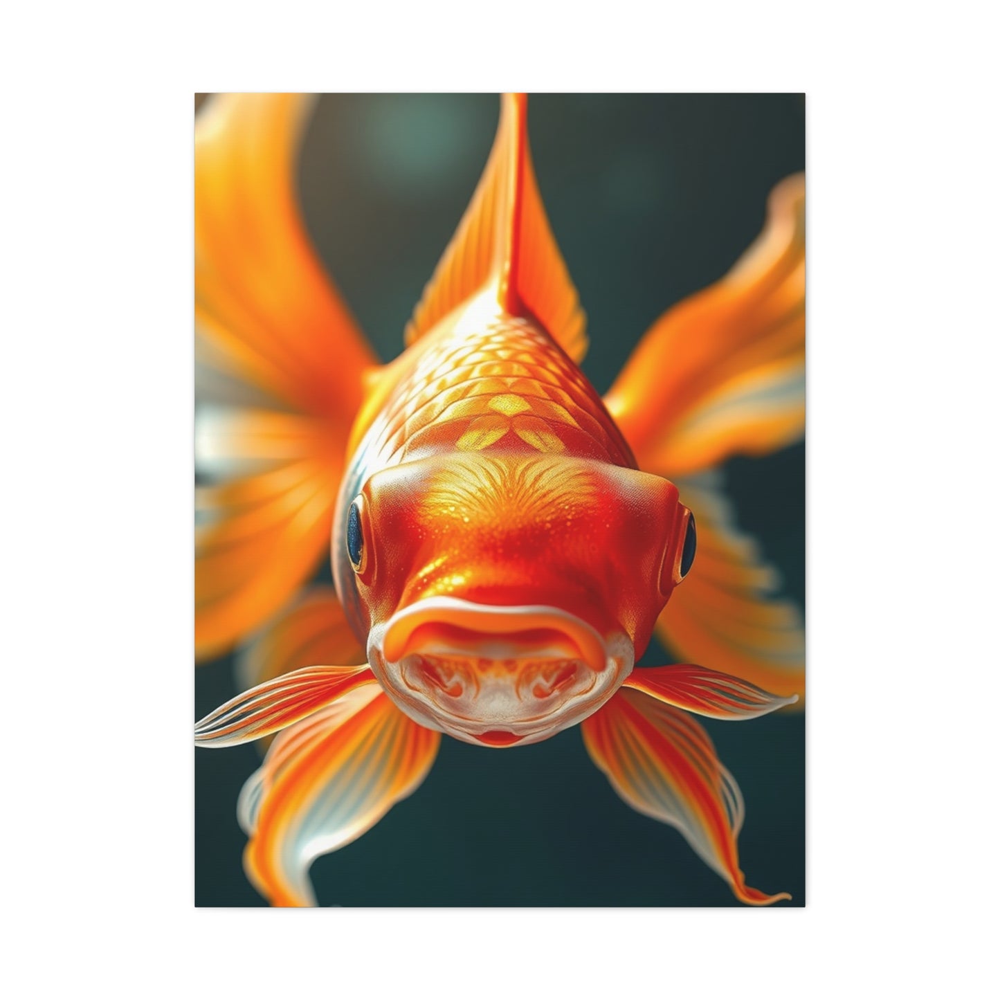 Vision Goldfish Art Art Wall Art & Canvas Print