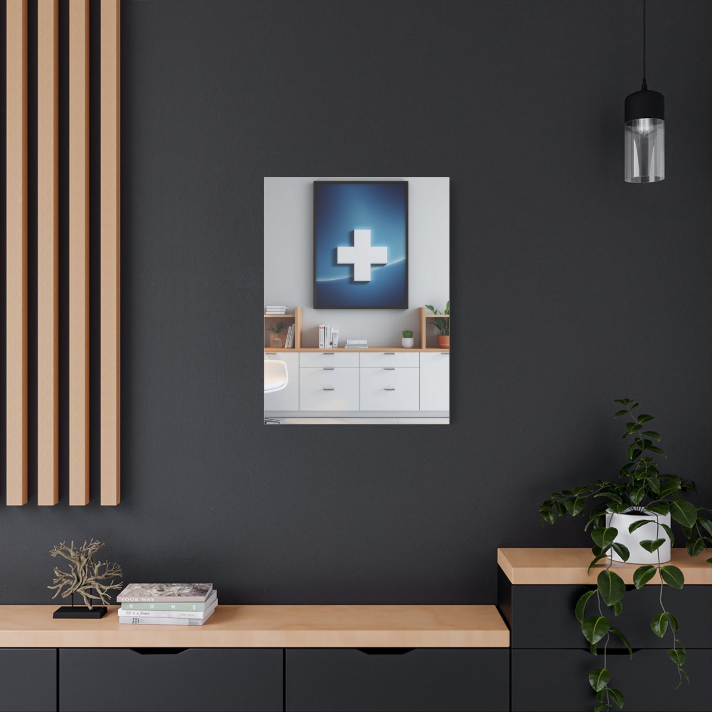 Clinic Office Decor Art Refined Canvas Wall Art & Canvas Print
