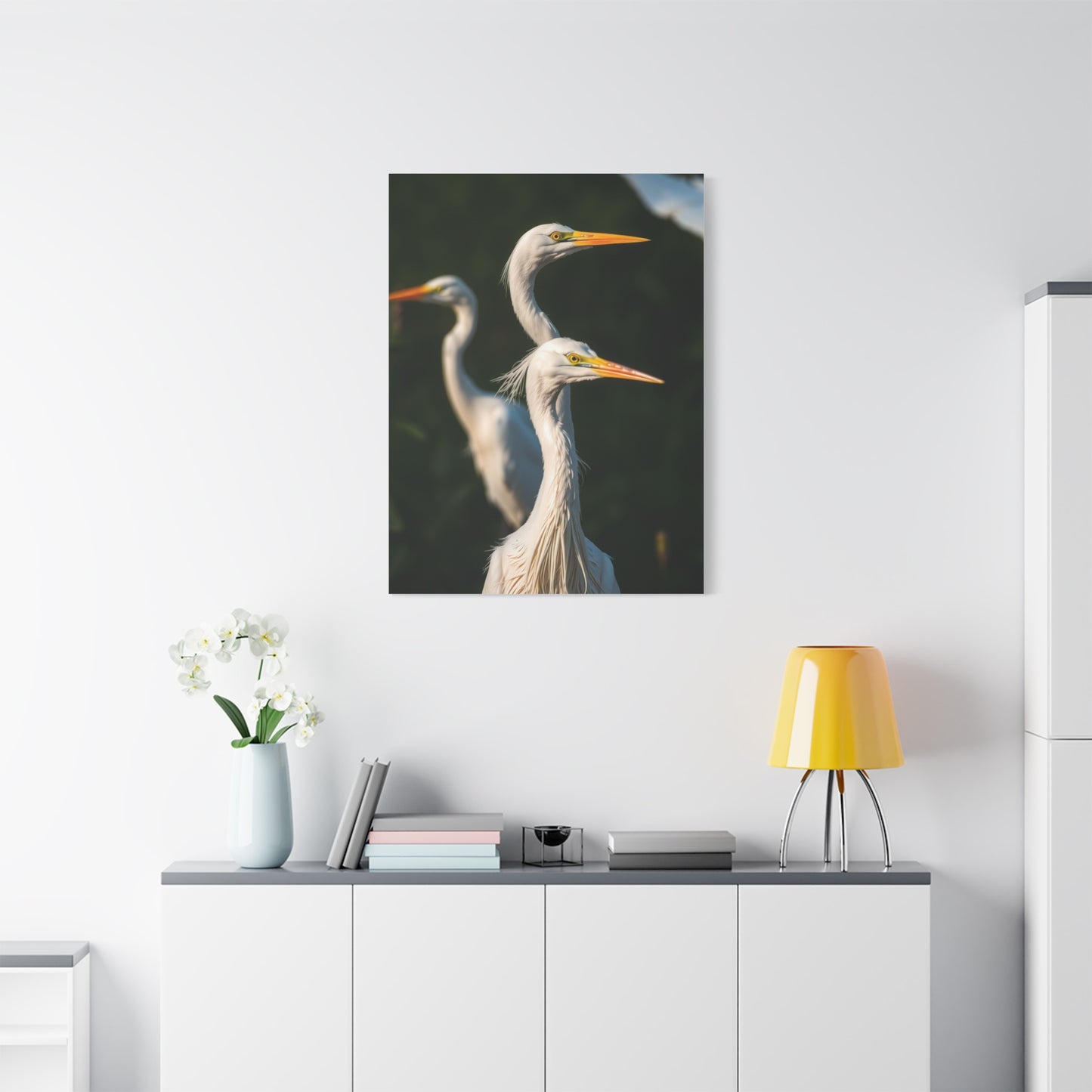 Herons and Egrets Art Supreme Gallery Wall Art & Canvas Print