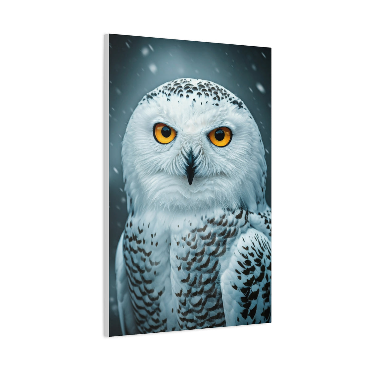 Snowy Owl with Golden Eyes Wall Art & Canvas Prints