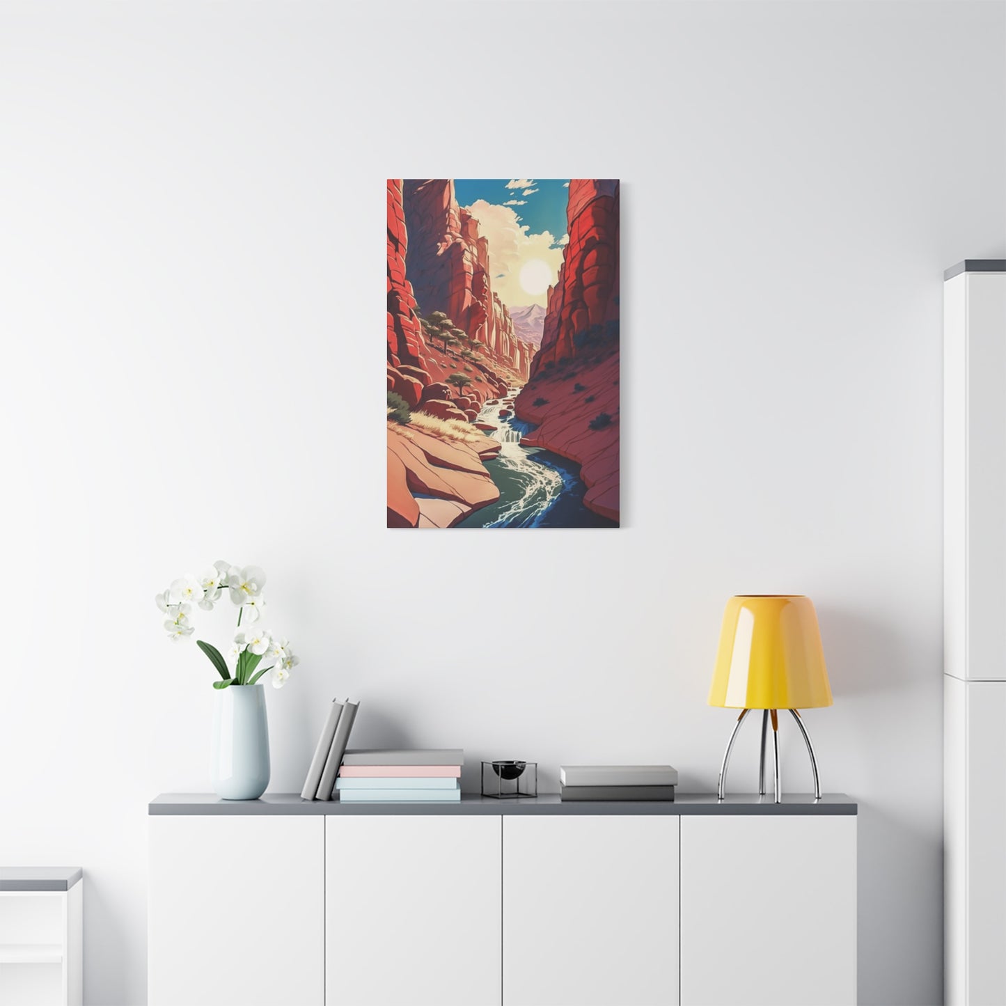 Water Canal Wall Art & Canvas Prints