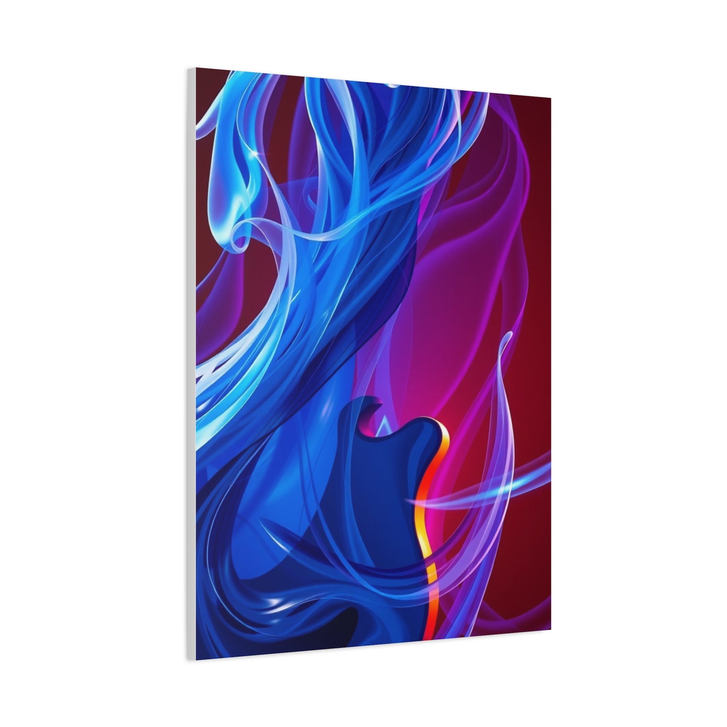 Supreme Blue Music Art Collection Wall Art & Canvas Print