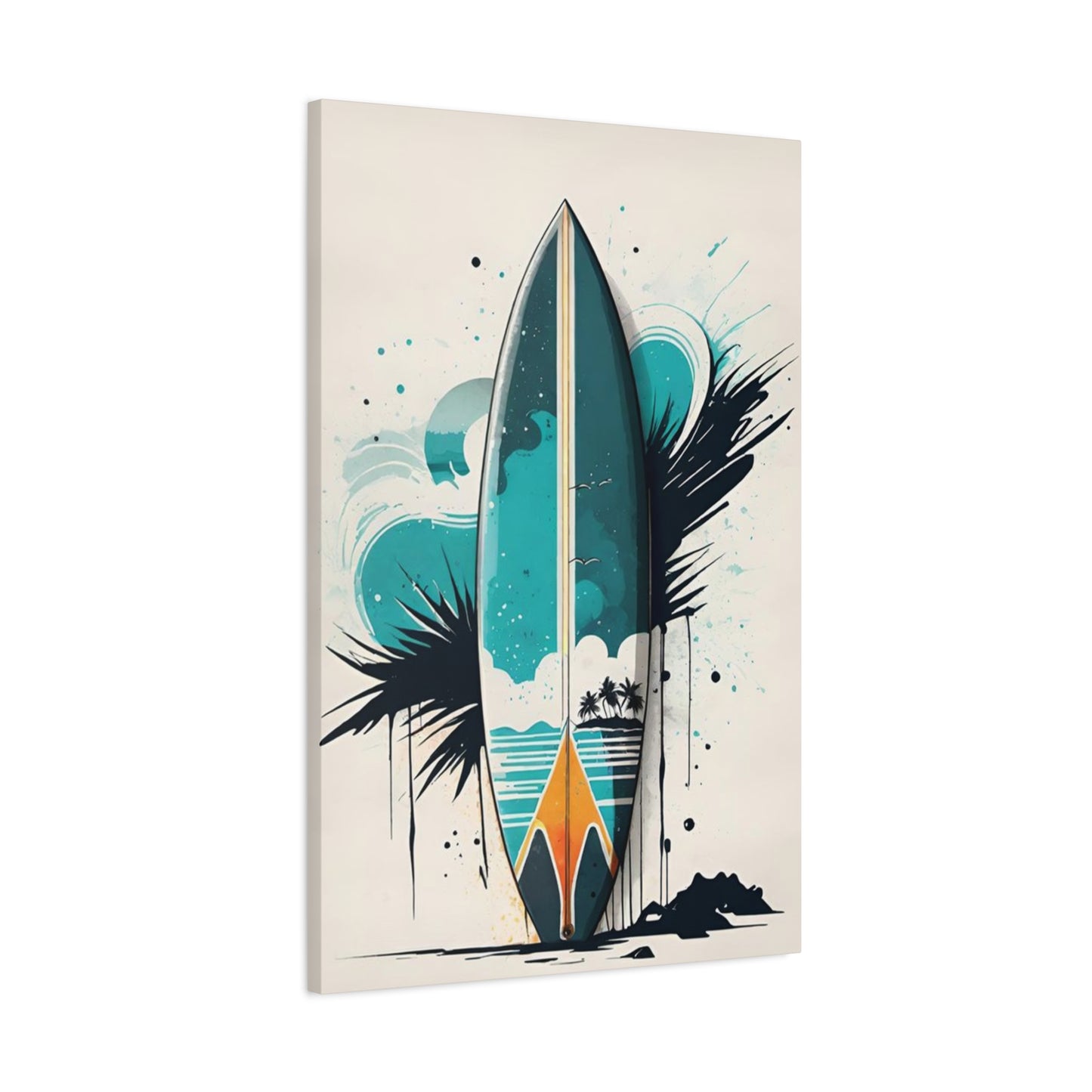 Surf Board Poster Wall Art & Canvas Prints