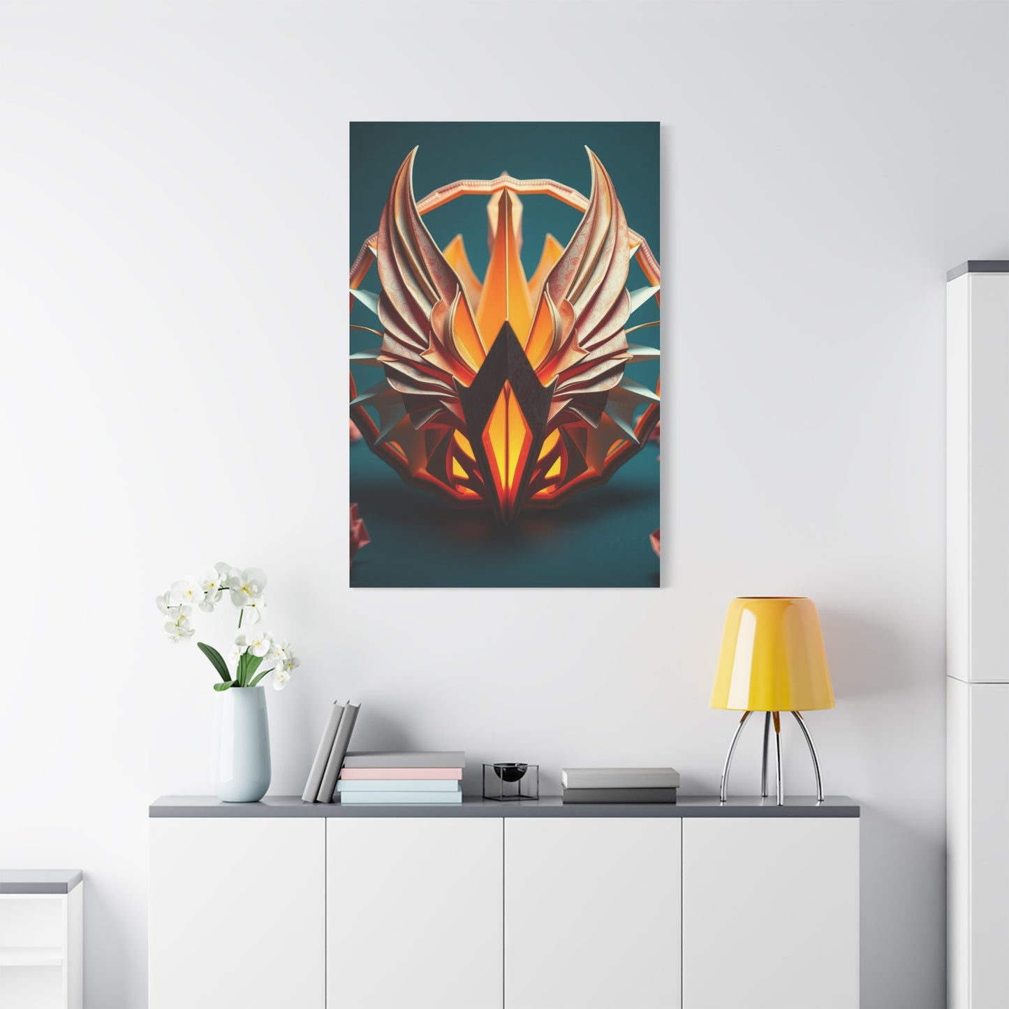 Origami Opulence Wall Art Wall Art & Canvas Print