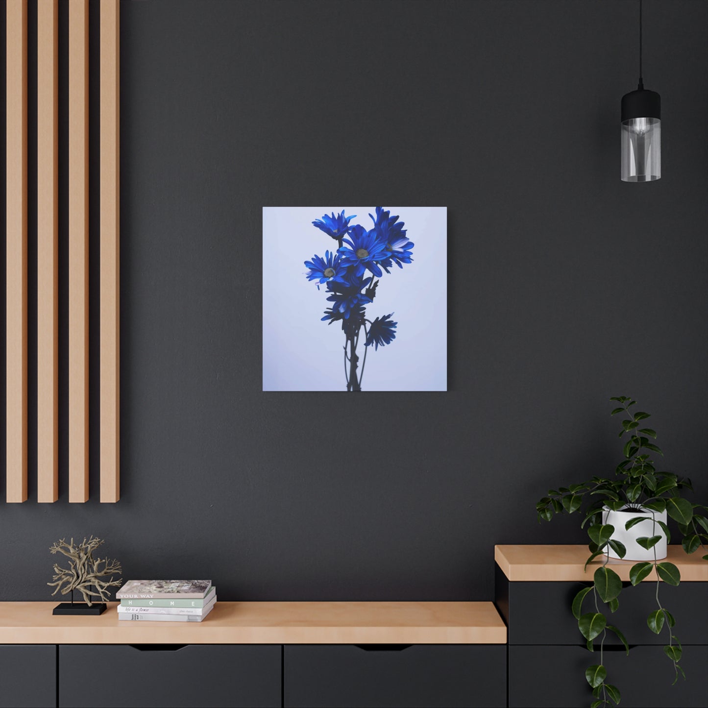 Blue Flower Wall Art & Canvas Prints