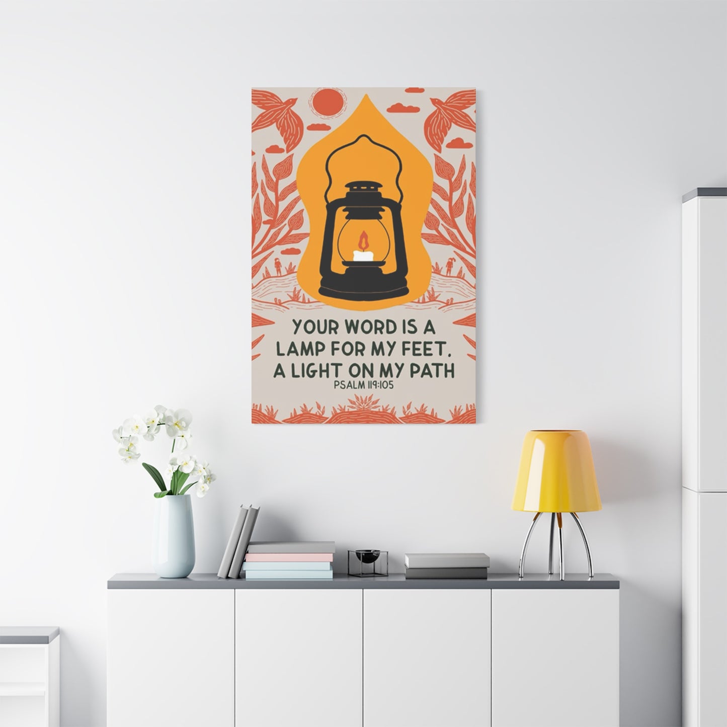 Candle Light Quote Poster Wall Art & Canvas Prints