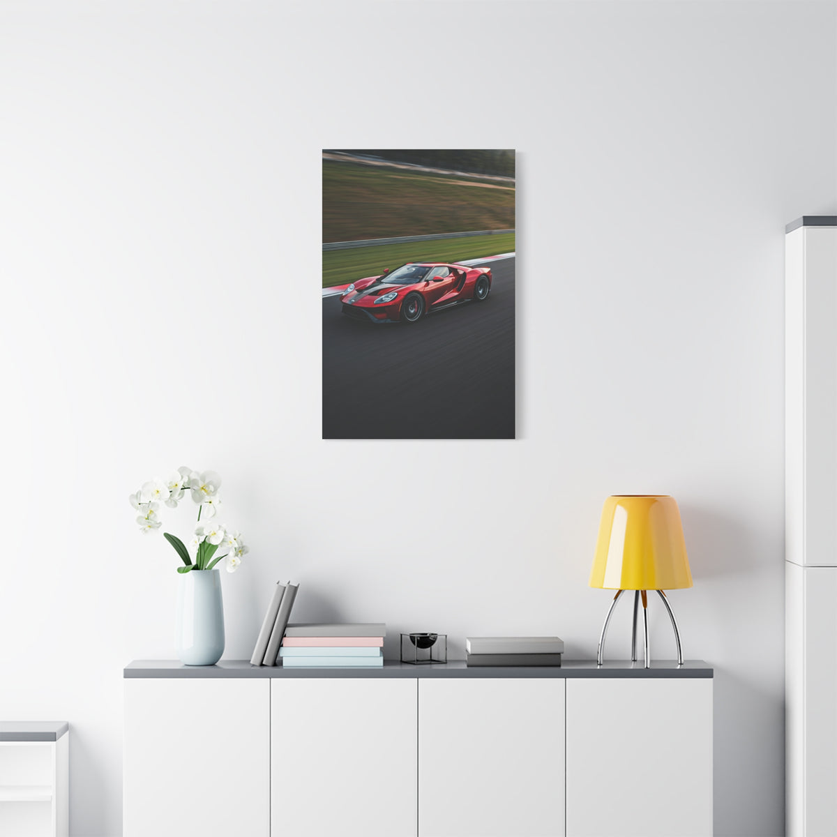 2017 Ford GT High Speed Circuit Wall Art & Canvas Prints