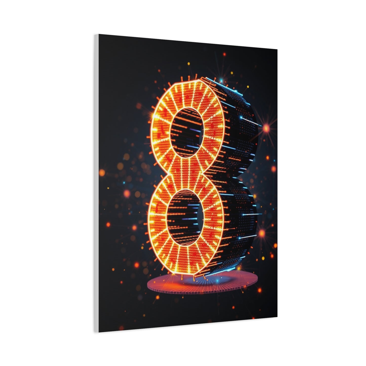 Supreme Numbers Art Wall Art & Canvas Print
