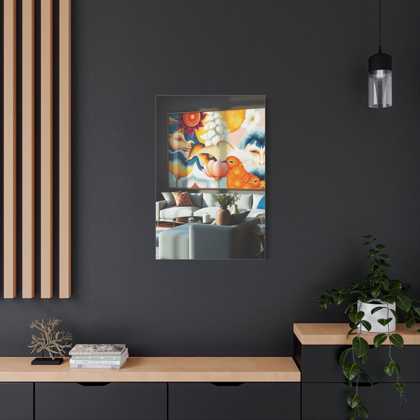 Vision Large Art for Living Room Art Art Wall Art & Canvas Print