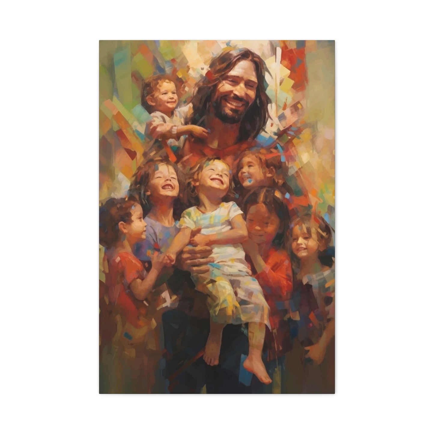 Jesus With Kids Wall Art & Canvas Prints