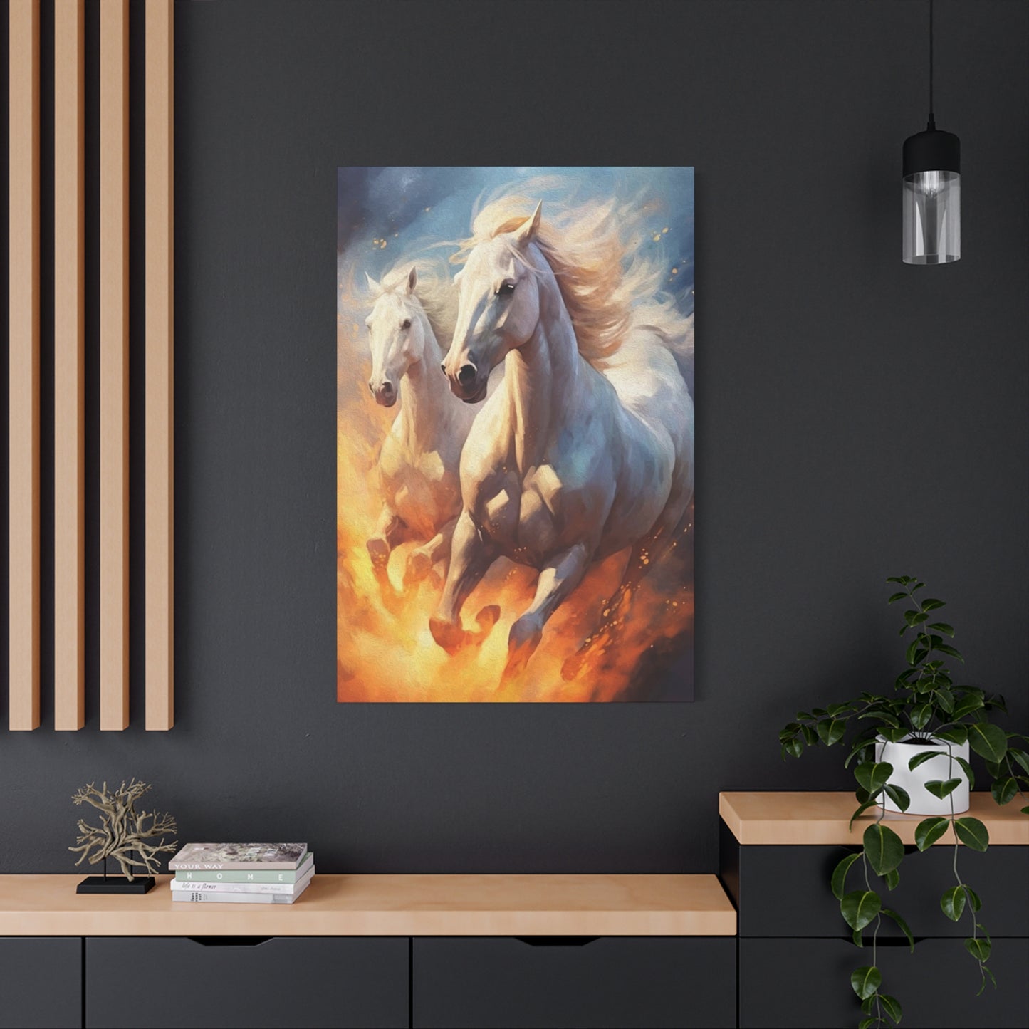 Twin Horses Wall Art & Canvas Prints