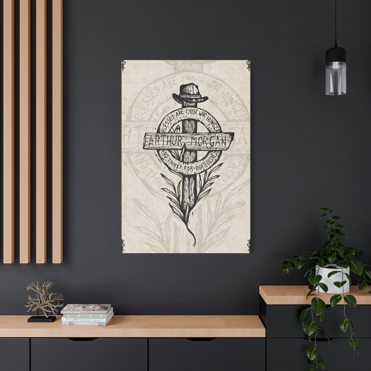 Arthur Morgan Sketch Wall Art & Canvas Prints