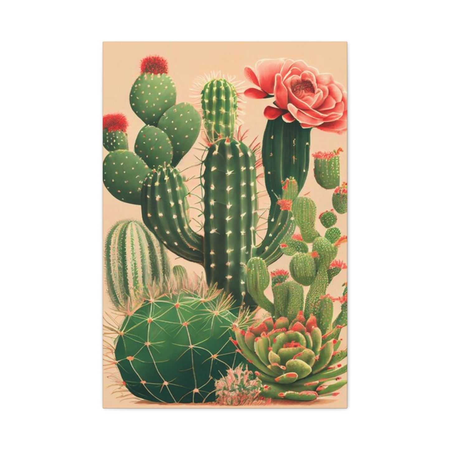 Cacti and Cacti Flowers Wall Art & Canvas Prints