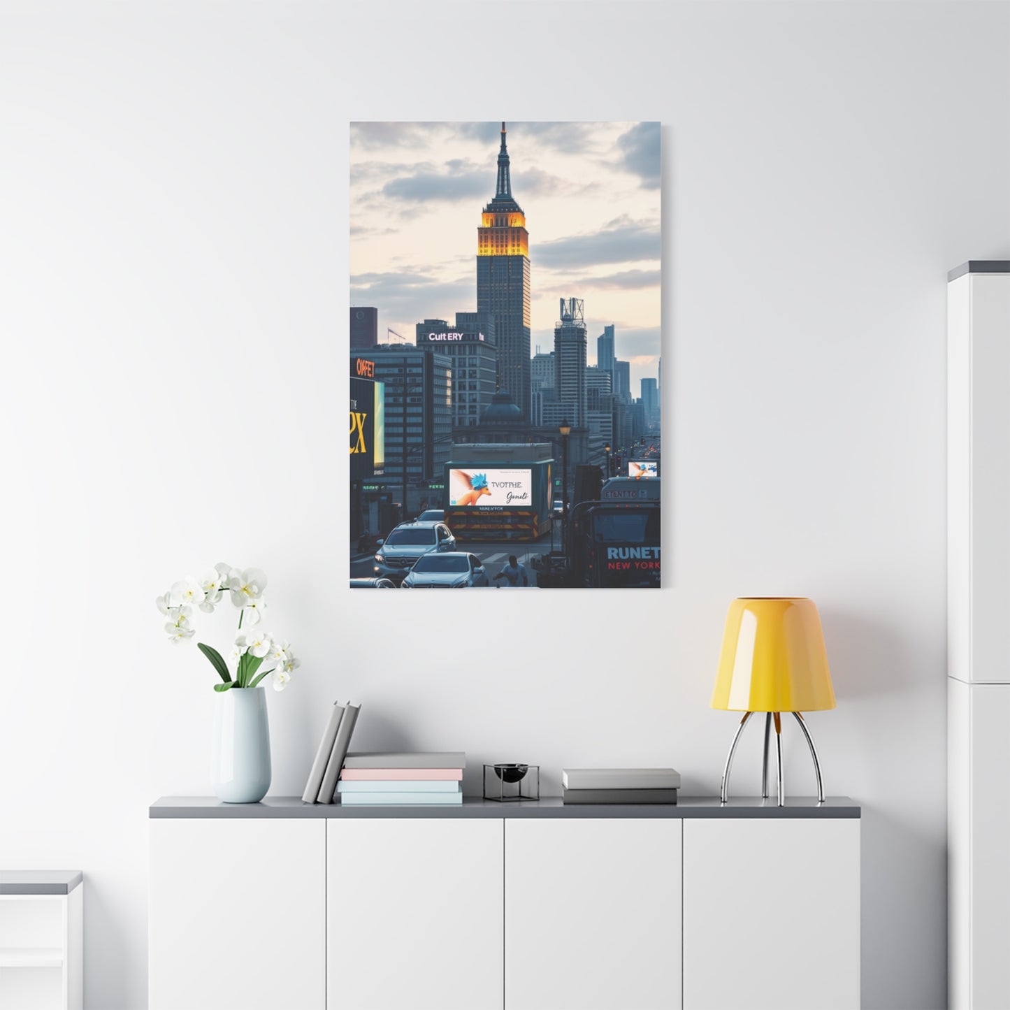 Cityscape Opulence Art Wall Art & Canvas Print