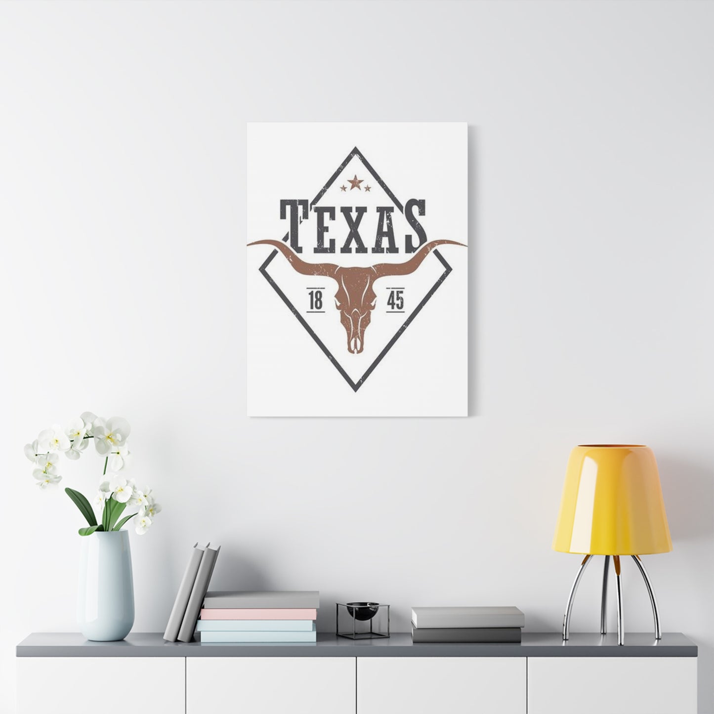 18 45 Texas Poster Wall Art & Canvas Prints