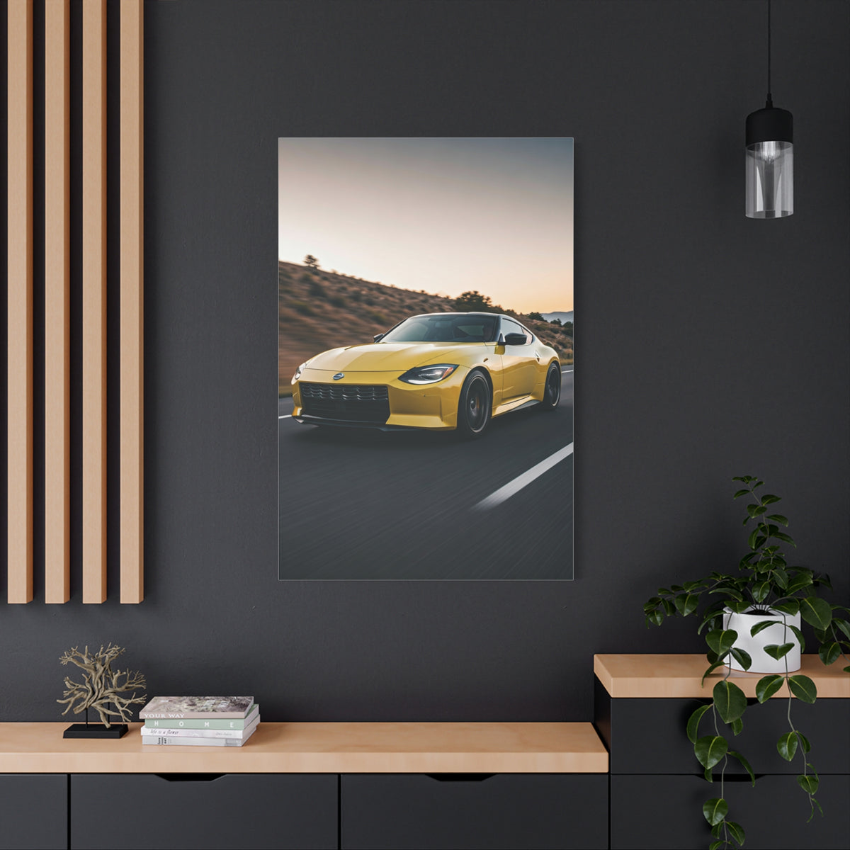 Nissan Z Scenic Countryside Drive Wall Art & Canvas Prints