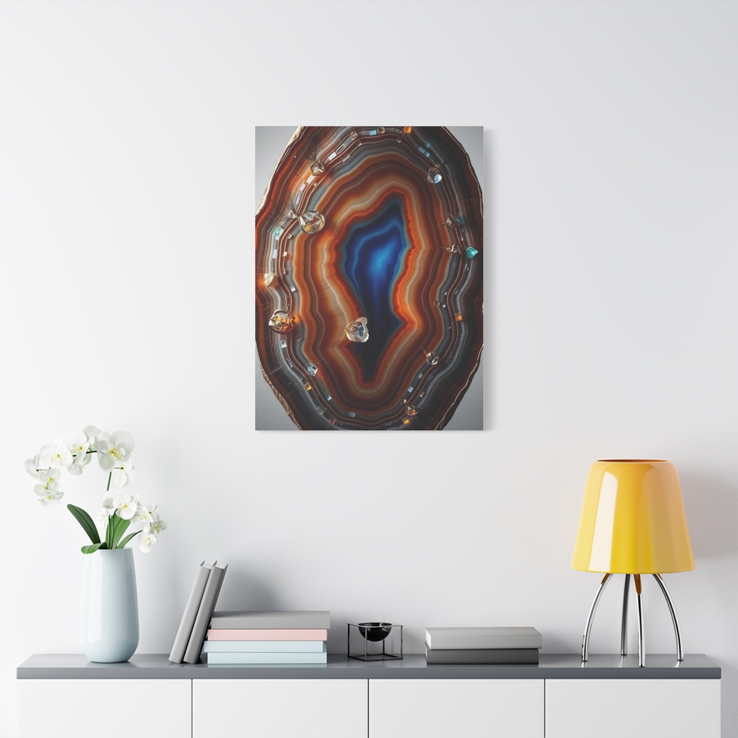 Agates, Geodes & Minerals Art Supreme Canvas Gallery Wall Art & Canvas Print