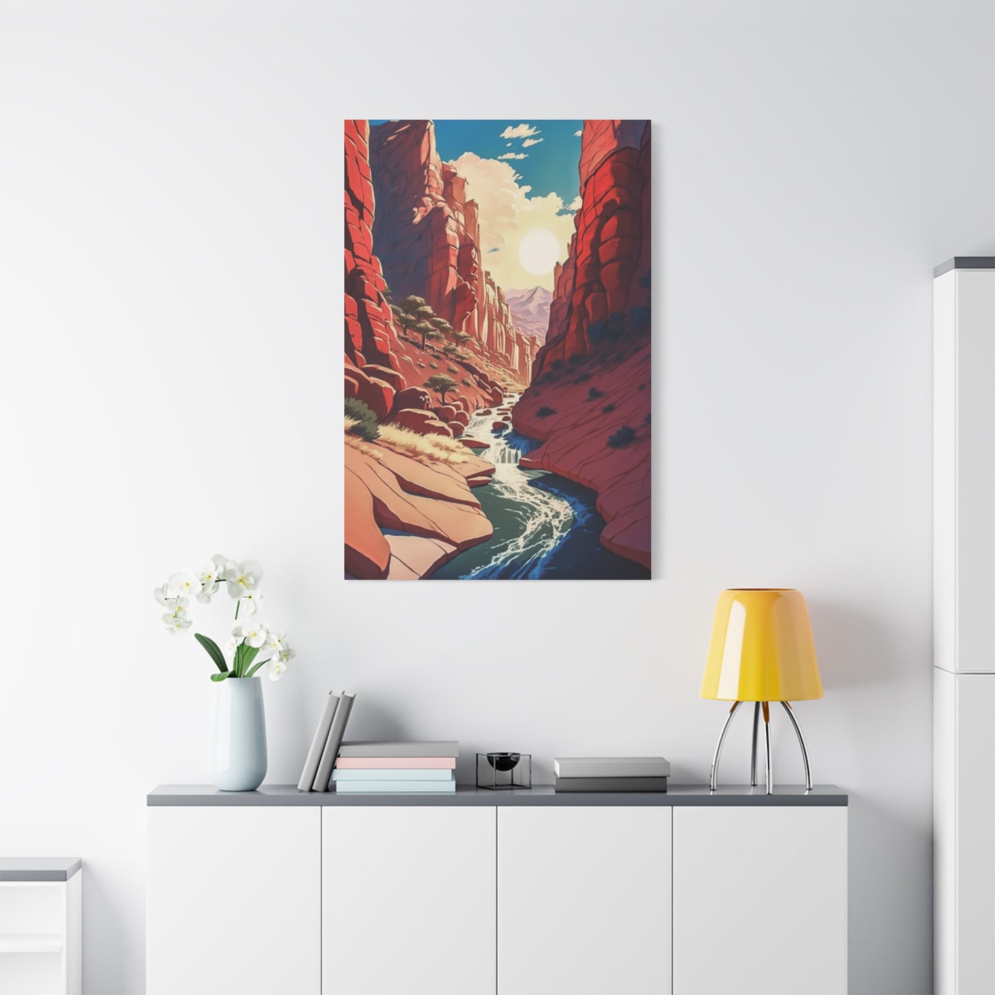 Water Canal Wall Art & Canvas Prints