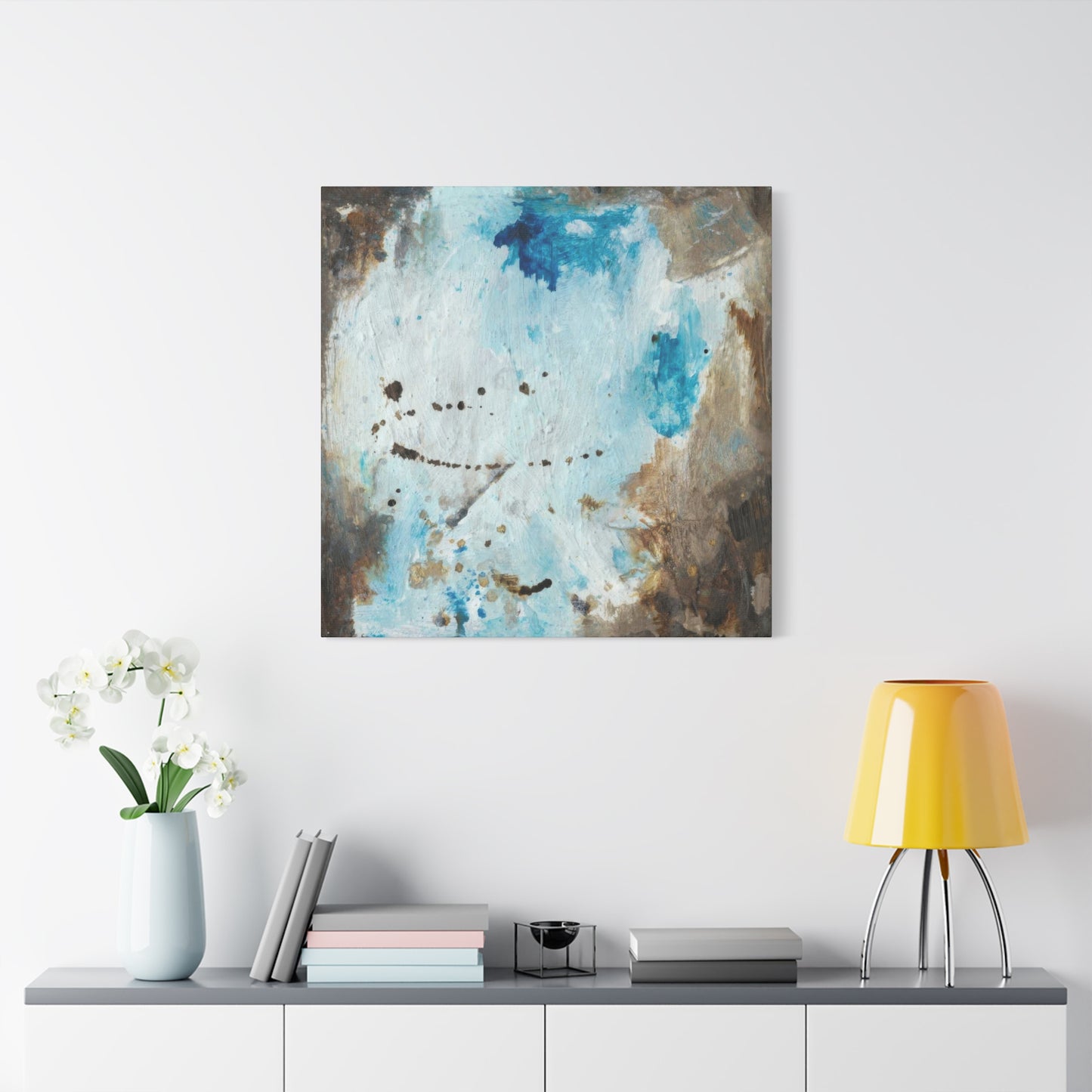 Joyce Combs Blue Cliff Wall Art & Canvas Prints