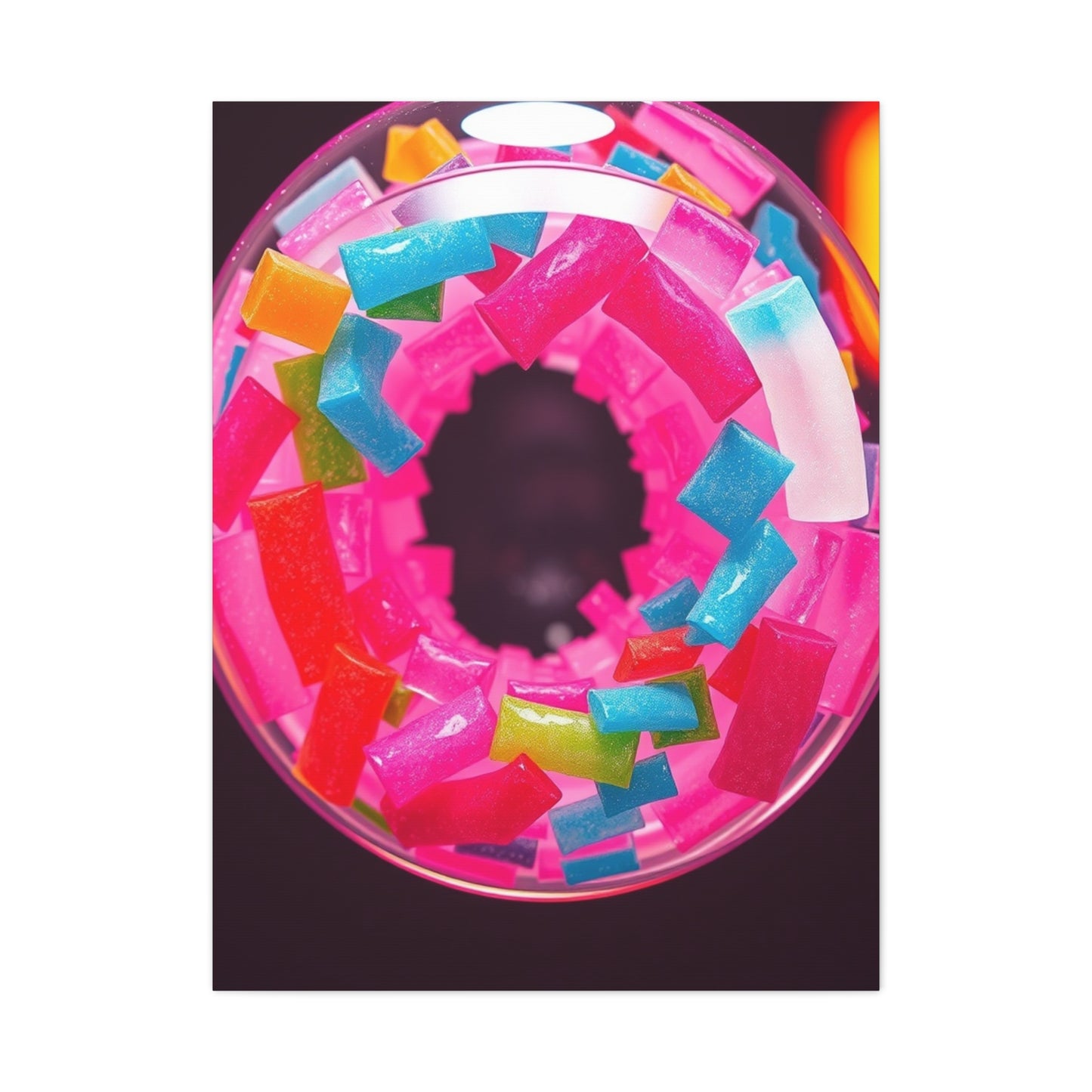 Bubble Gum Art Supreme Canvas Wall Art & Canvas Print