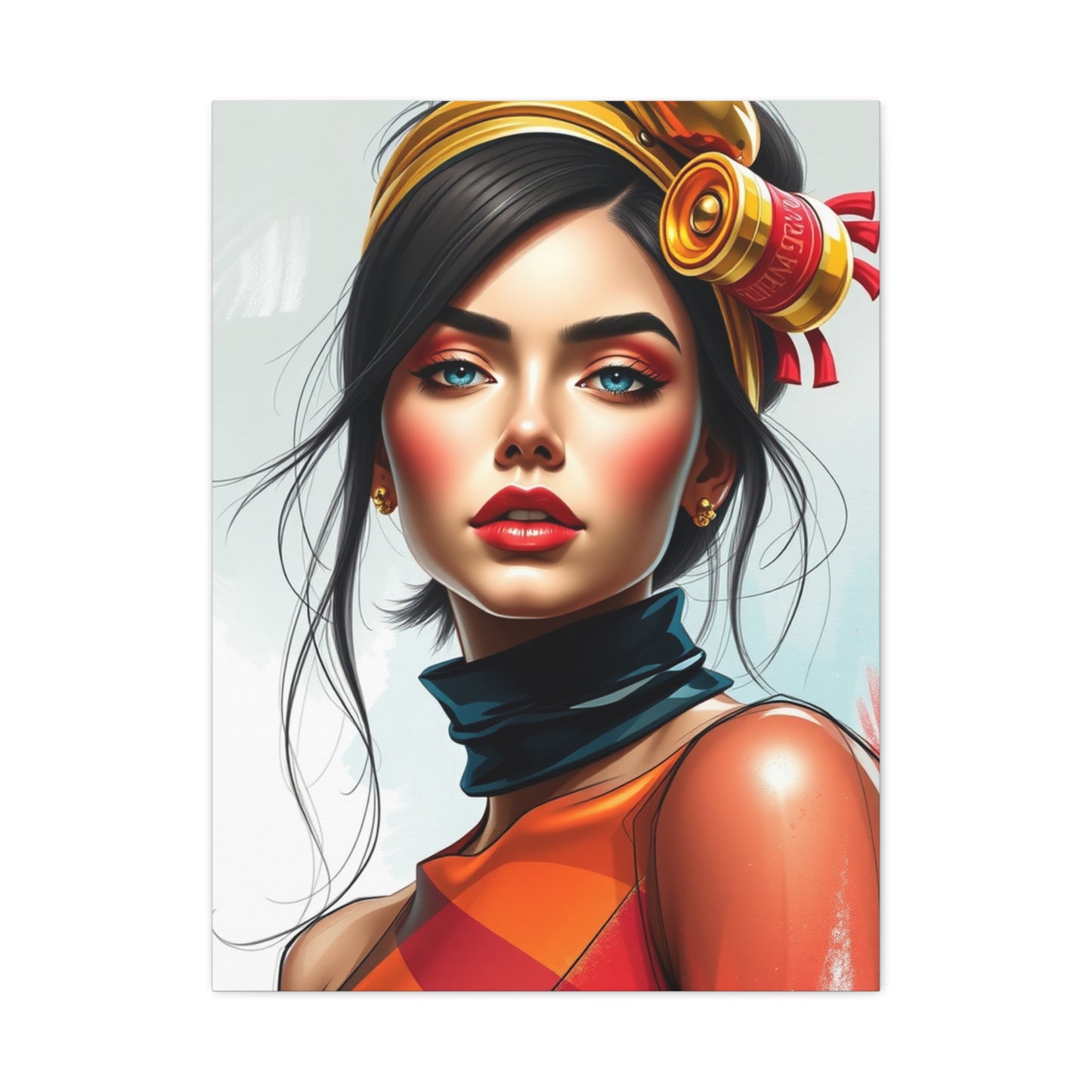 Fashion Illustration & Drawings Art Luxury Canvas Wall Art & Canvas Print