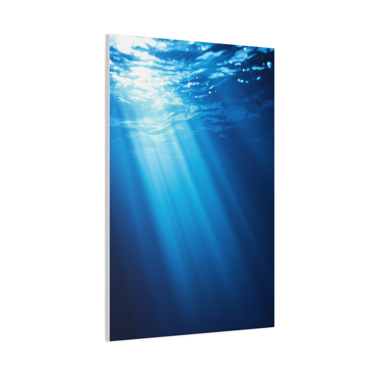 Sunbeams Beneath the Ocean Surface Wall Art & Canvas Prints