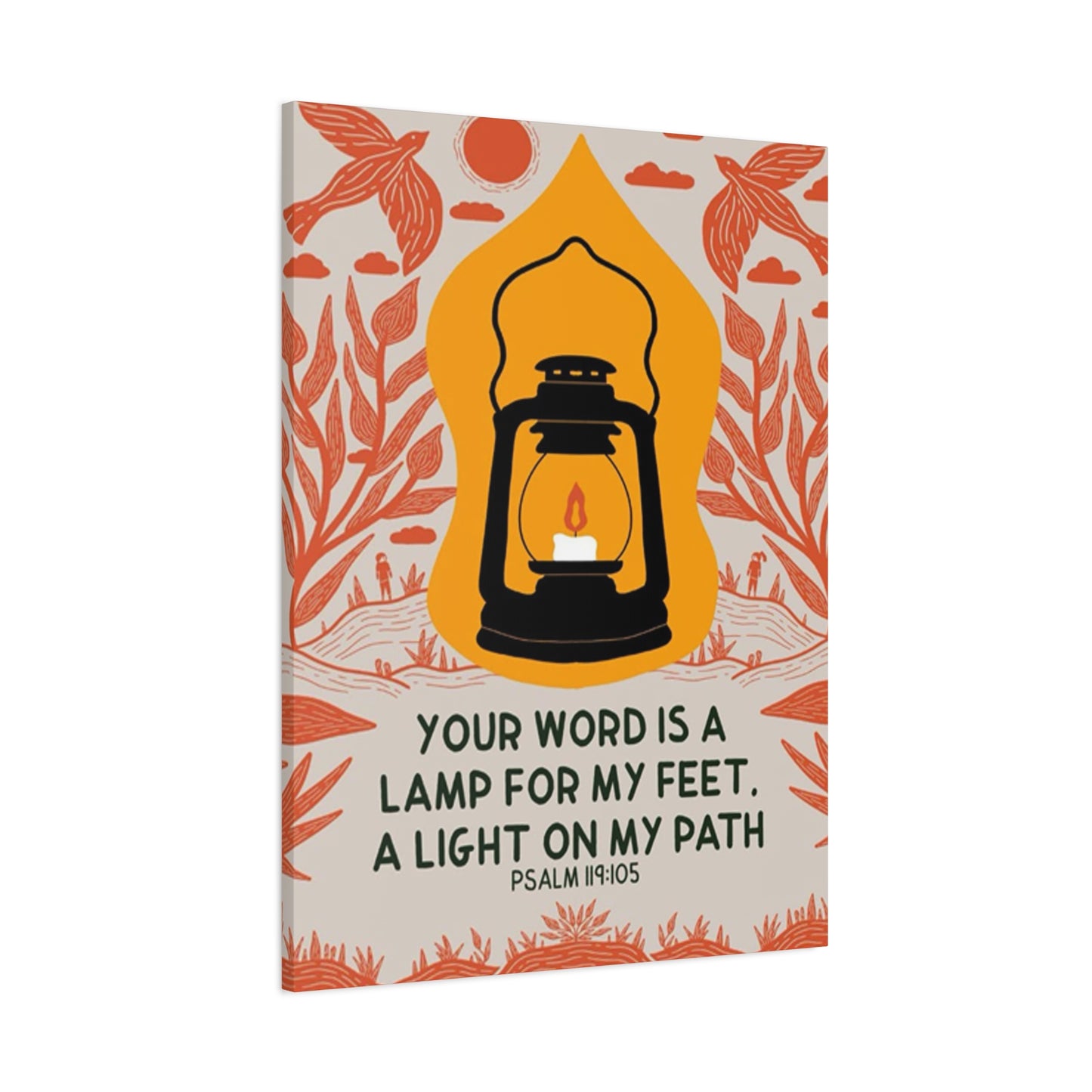 Candle Light Quote Poster Wall Art & Canvas Prints