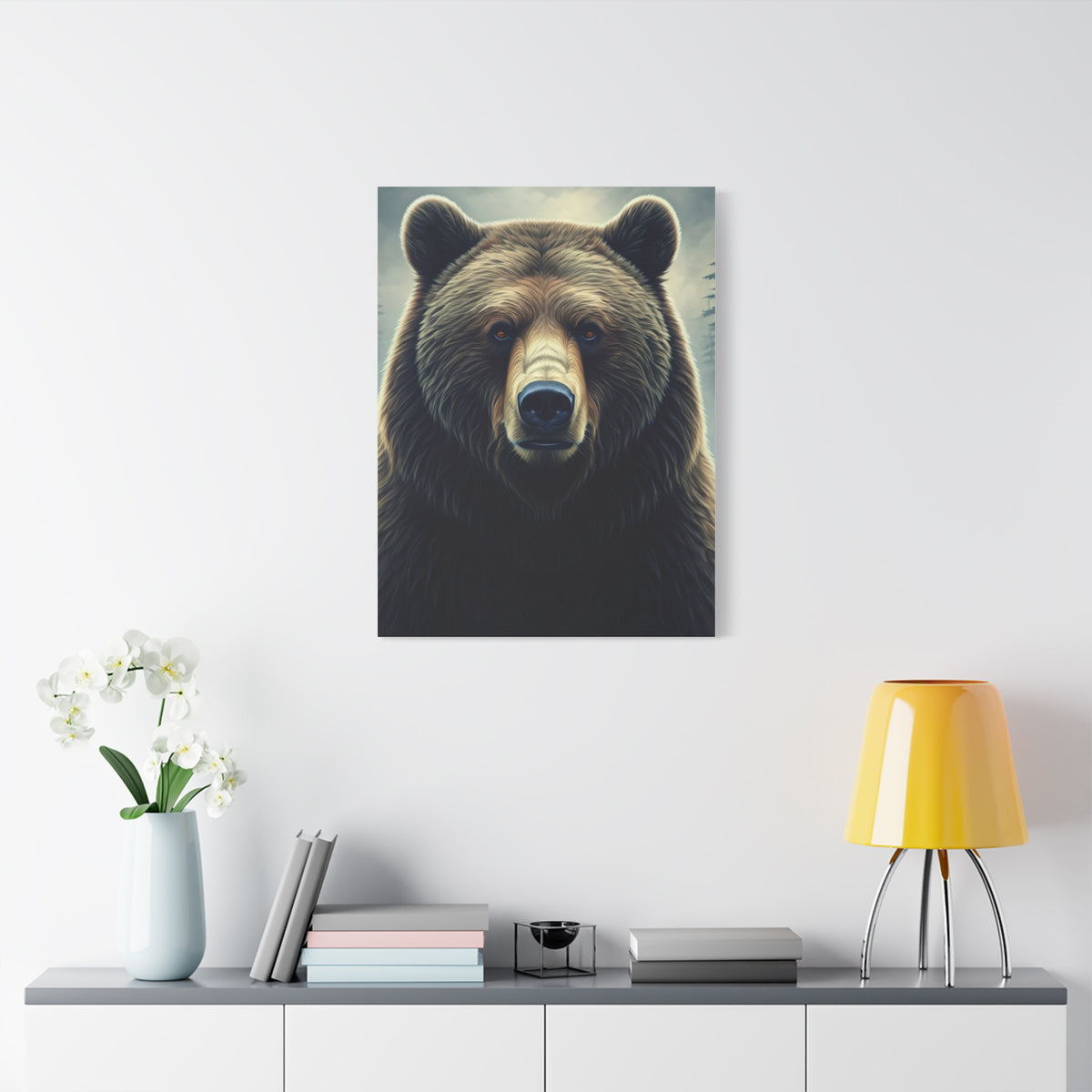Soft Daylight Bear Portrait Wall Art & Canvas Prints