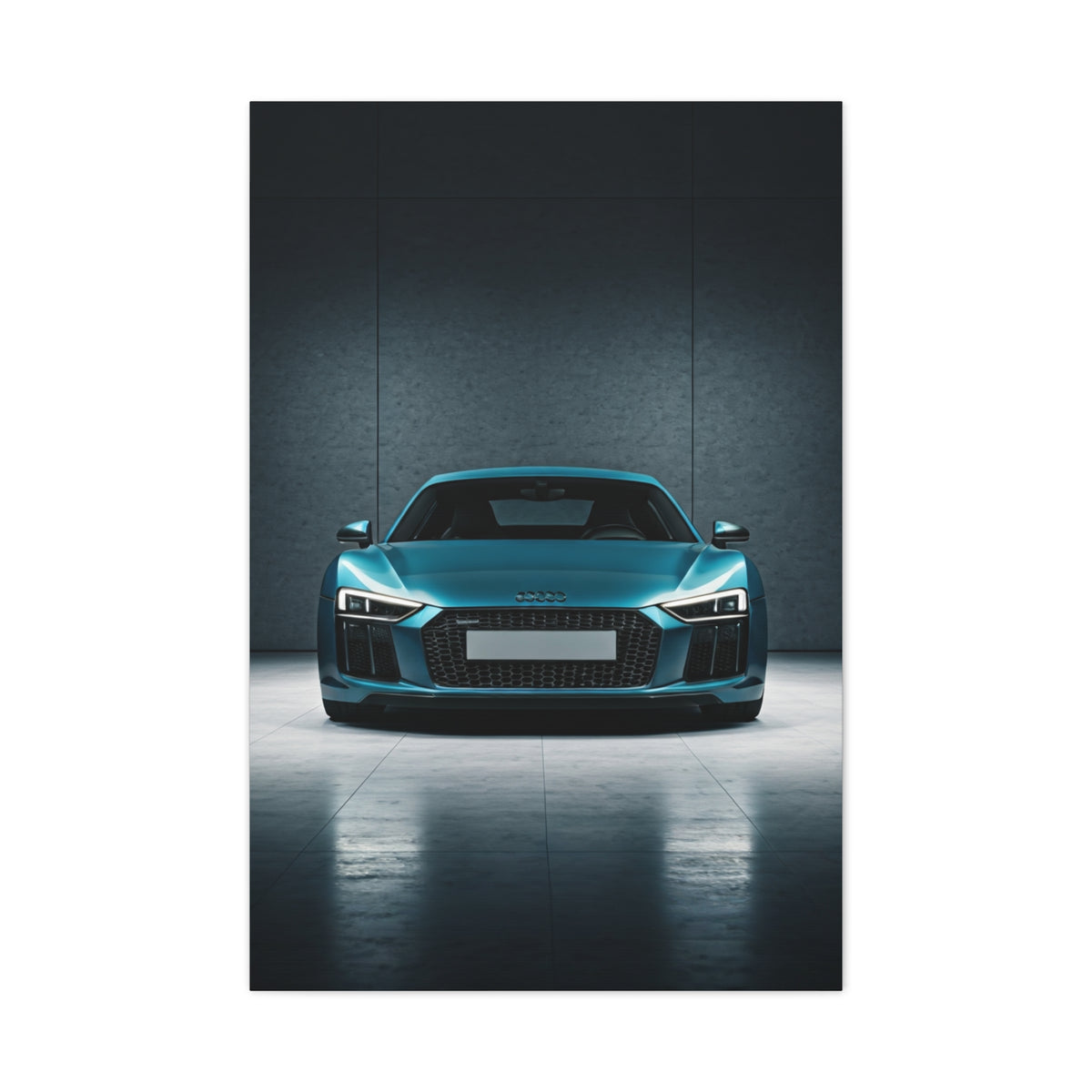 Audi R8 Precision Engineering Showcase Wall Art & Canvas Prints
