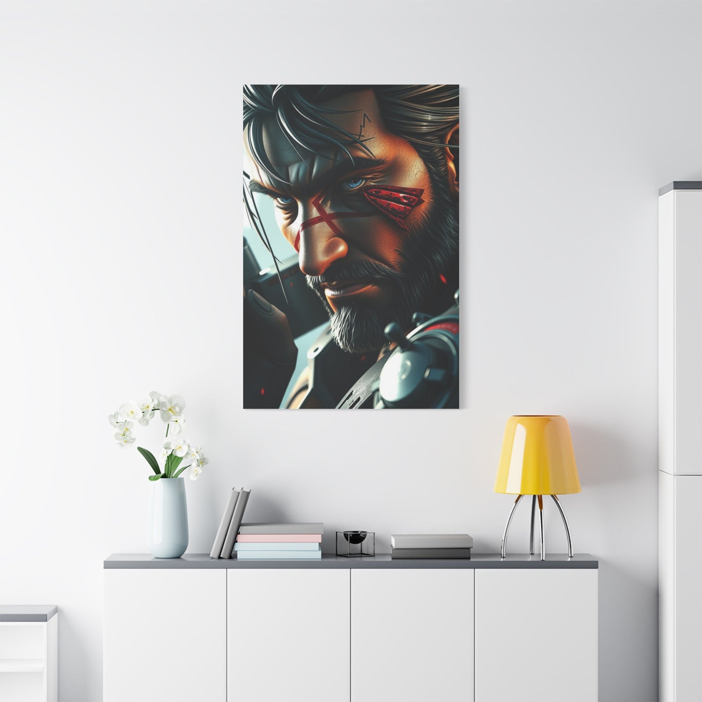 Metal Gear Solid Art Luxury Canvas Wall Art & Canvas Print