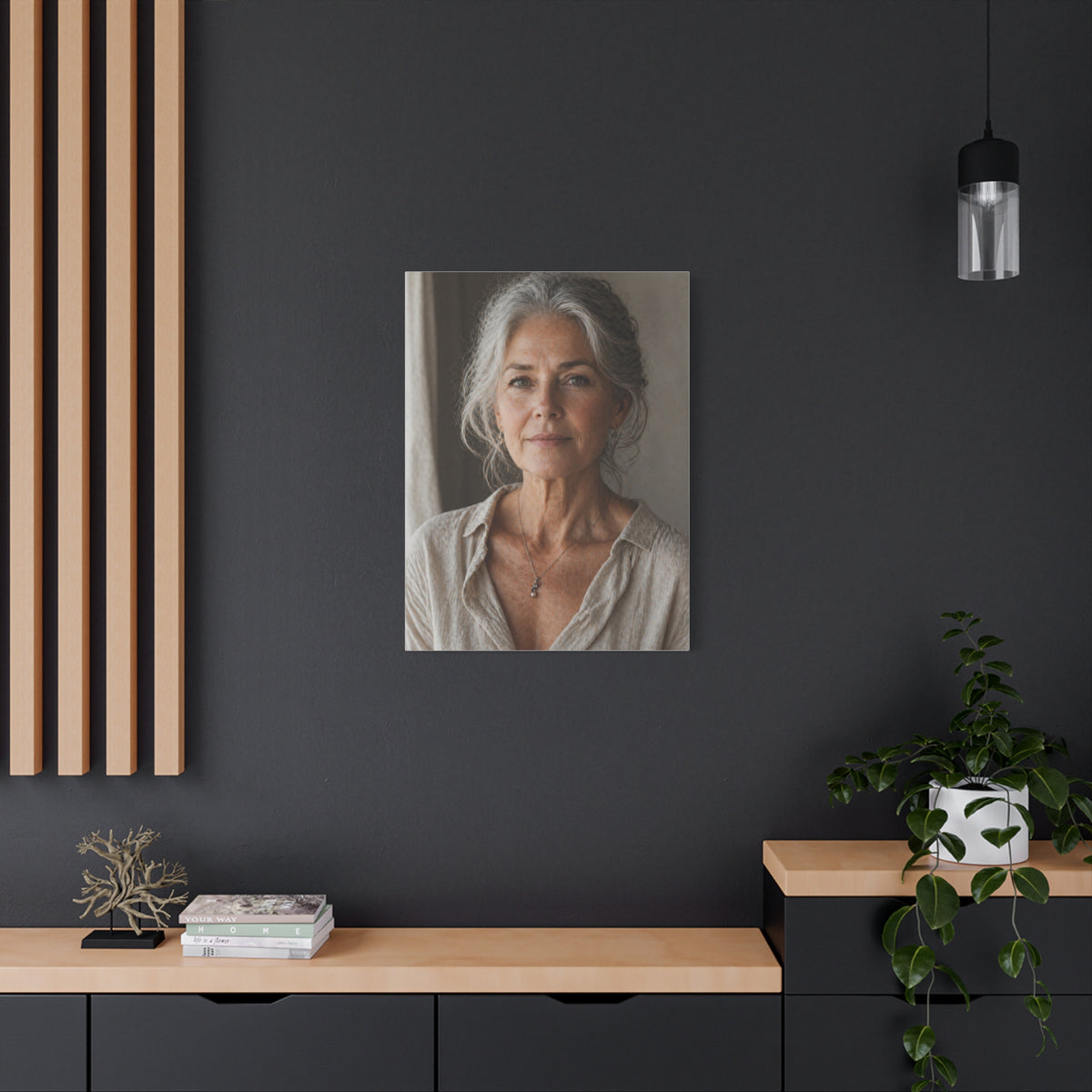 Mature Natural Light Portrait Wall Art & Canvas Print