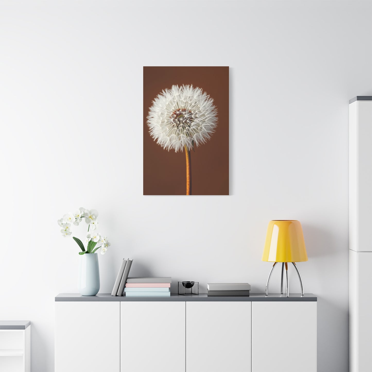 Supreme Dandelion Flower Art Wall Art & Canvas Print