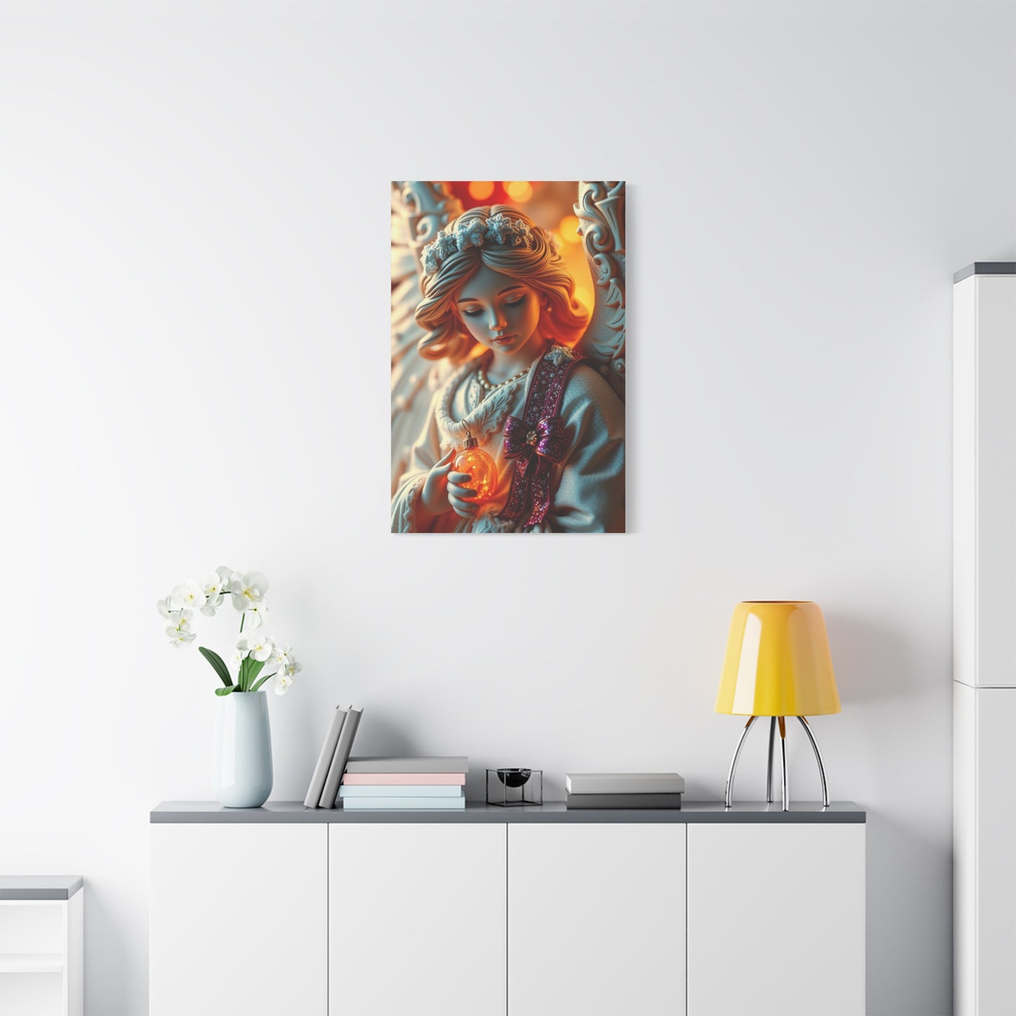 Christmas Angel Art Refined Canvas Wall Art & Canvas Print