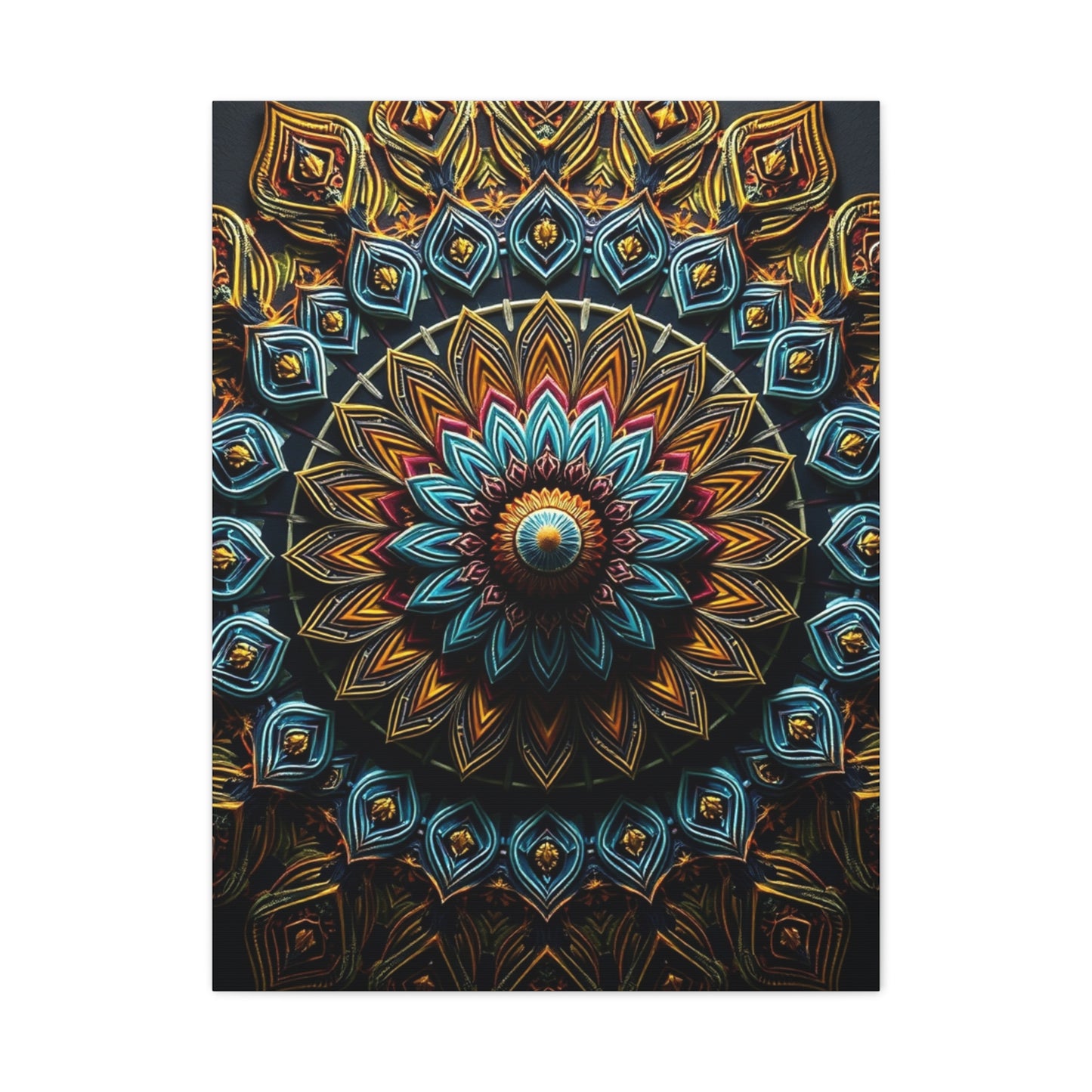 Vision Mandala Art Art Wall Art & Canvas Print