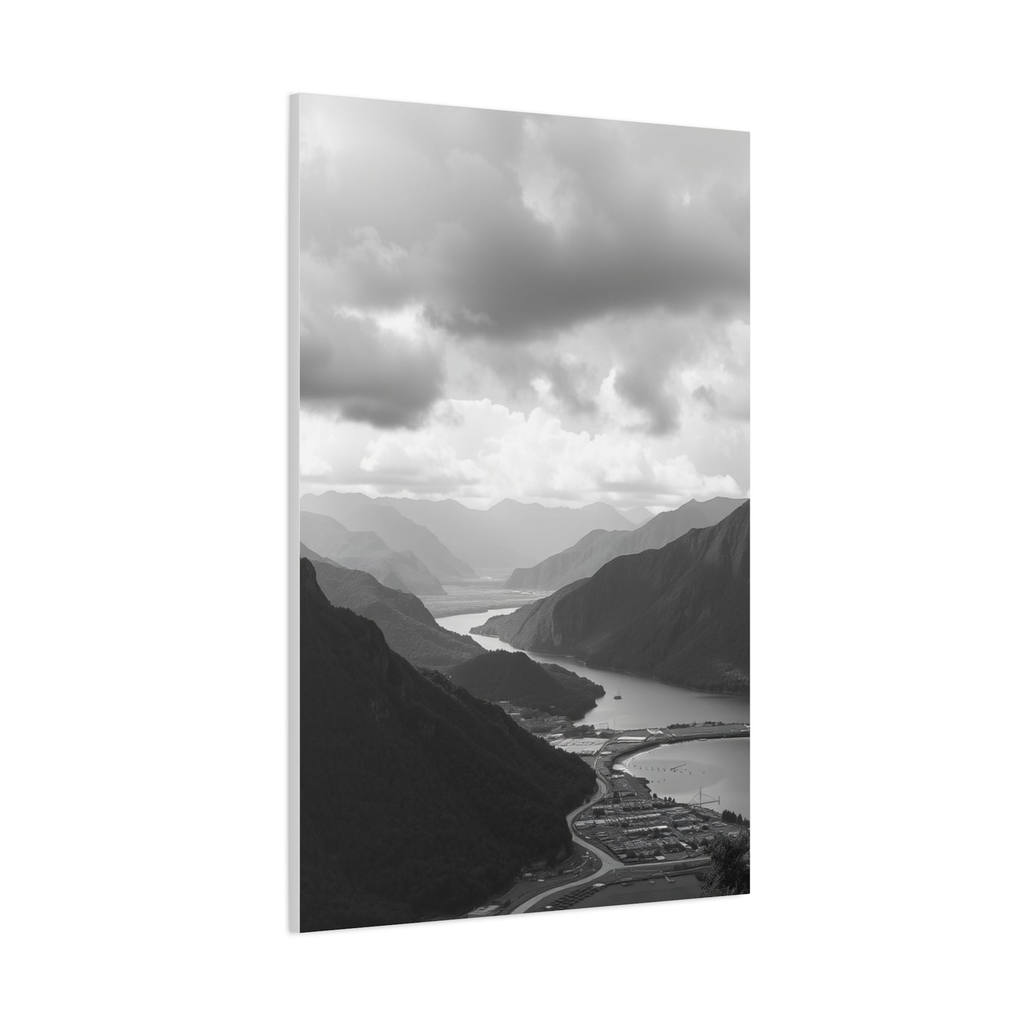 Black & White Scenic Landscapes Art Supreme Gallery Wall Art & Canvas Print