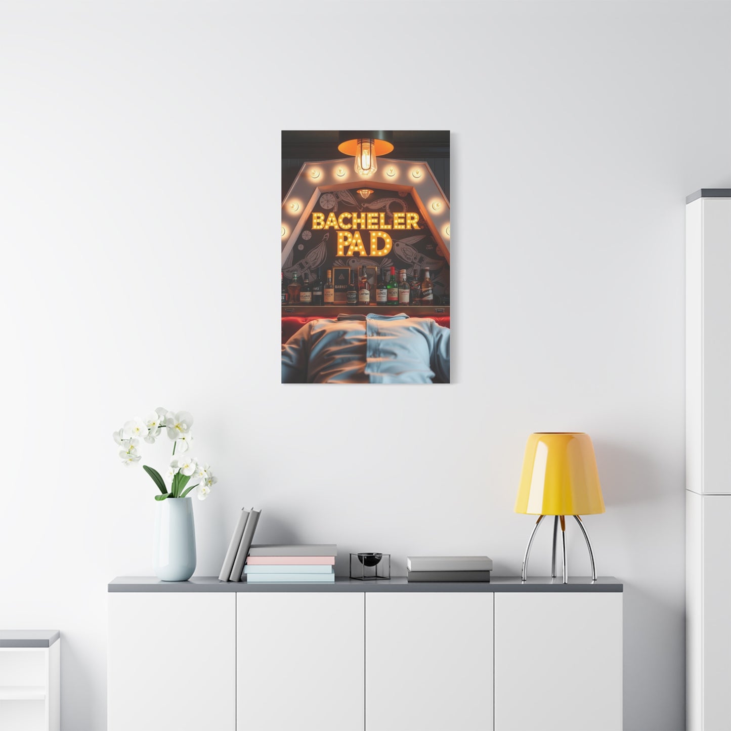 Vision Bachelor Pad Art Art Wall Art & Canvas Print