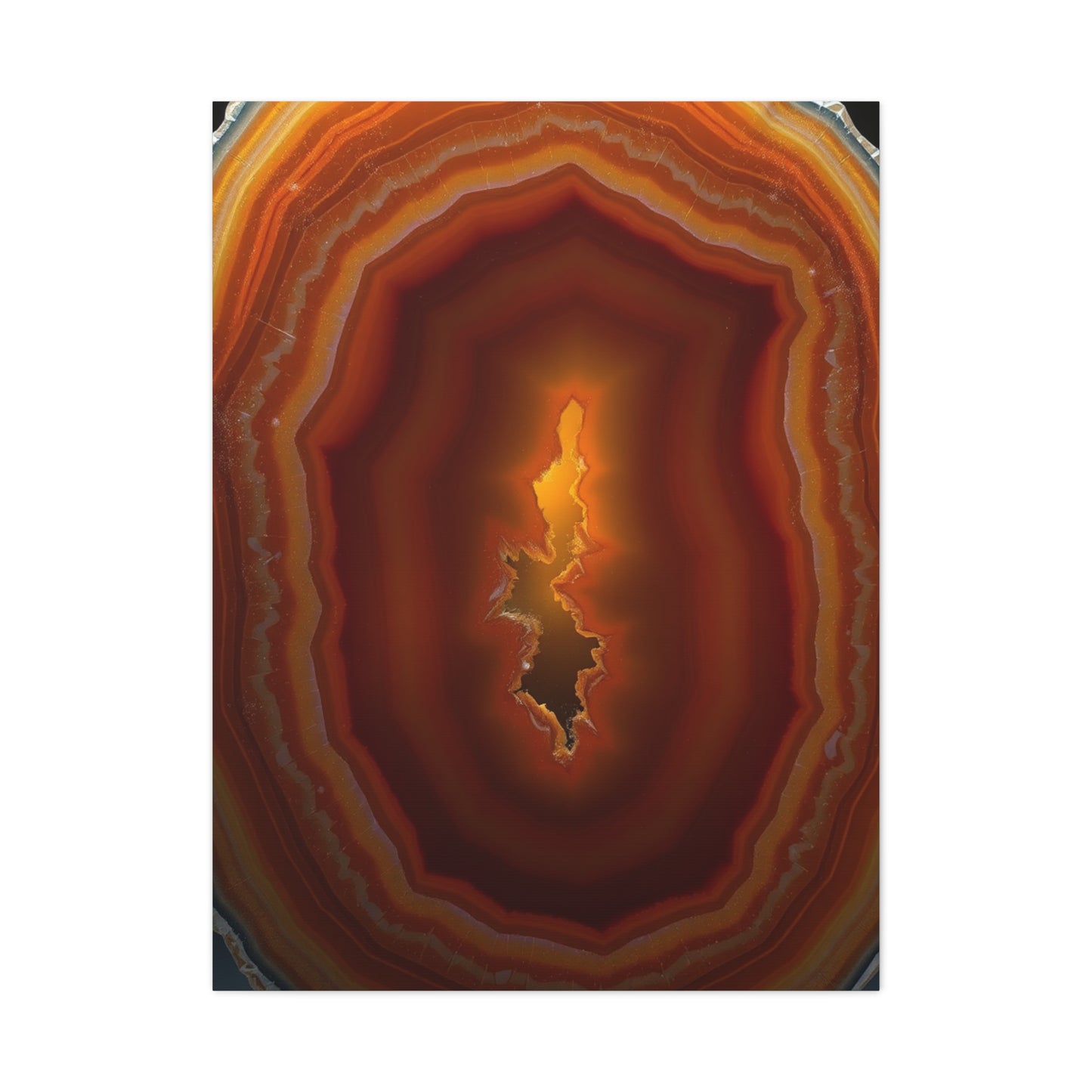 Agates, Geodes & Minerals Art Luxury Canvas Wall Art & Canvas Print