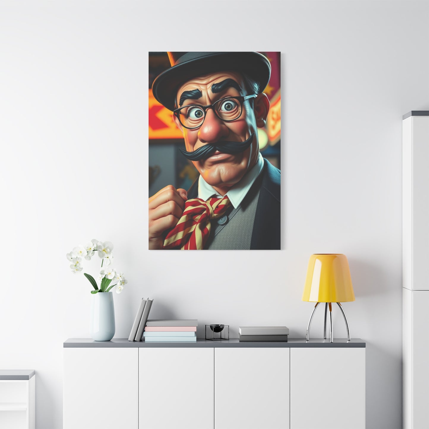 Elite Rich Uncle Pennybags Art Vision Wall Art & Canvas Print