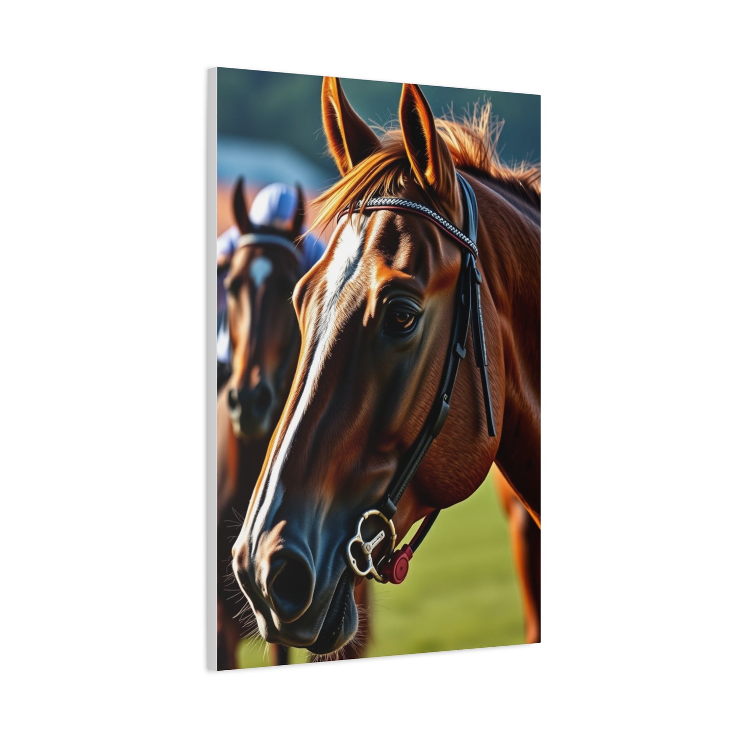 Supreme Horse Racing Art Wall Art & Canvas Print